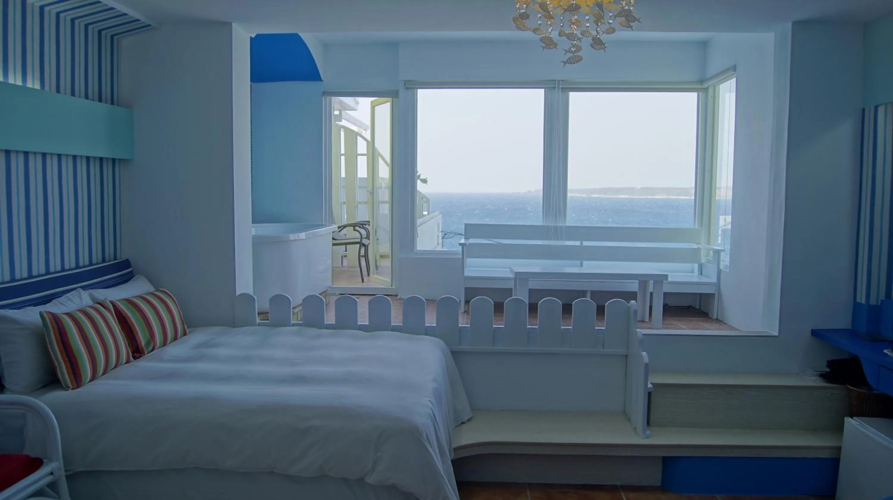 Bed in 南灣飯店 Kenting Nanwan Hotel