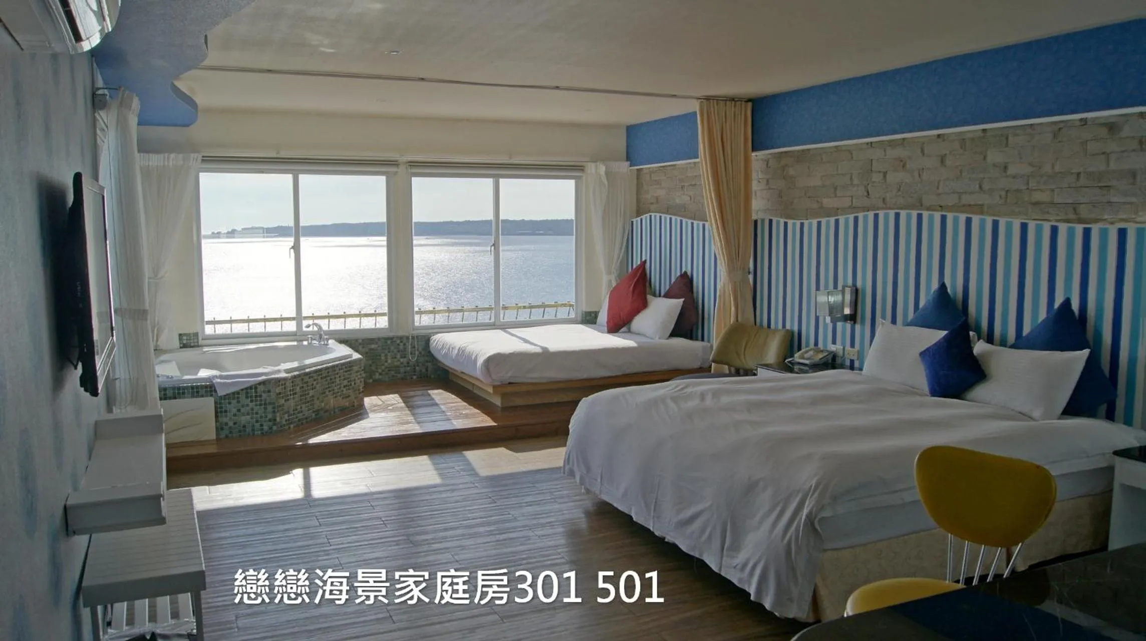 Bed in 南灣飯店 Kenting Nanwan Hotel