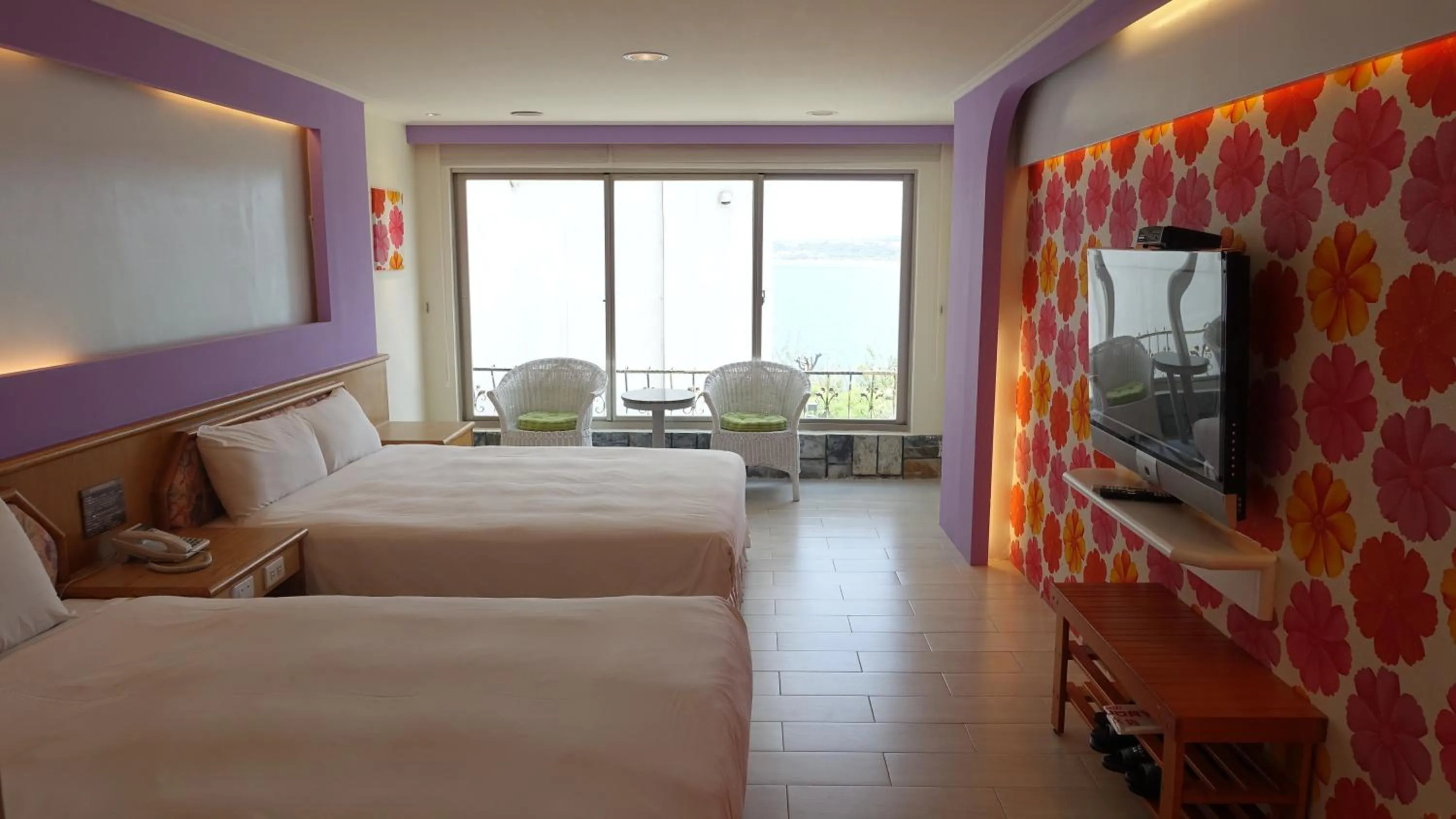 Bed in 南灣飯店 Kenting Nanwan Hotel