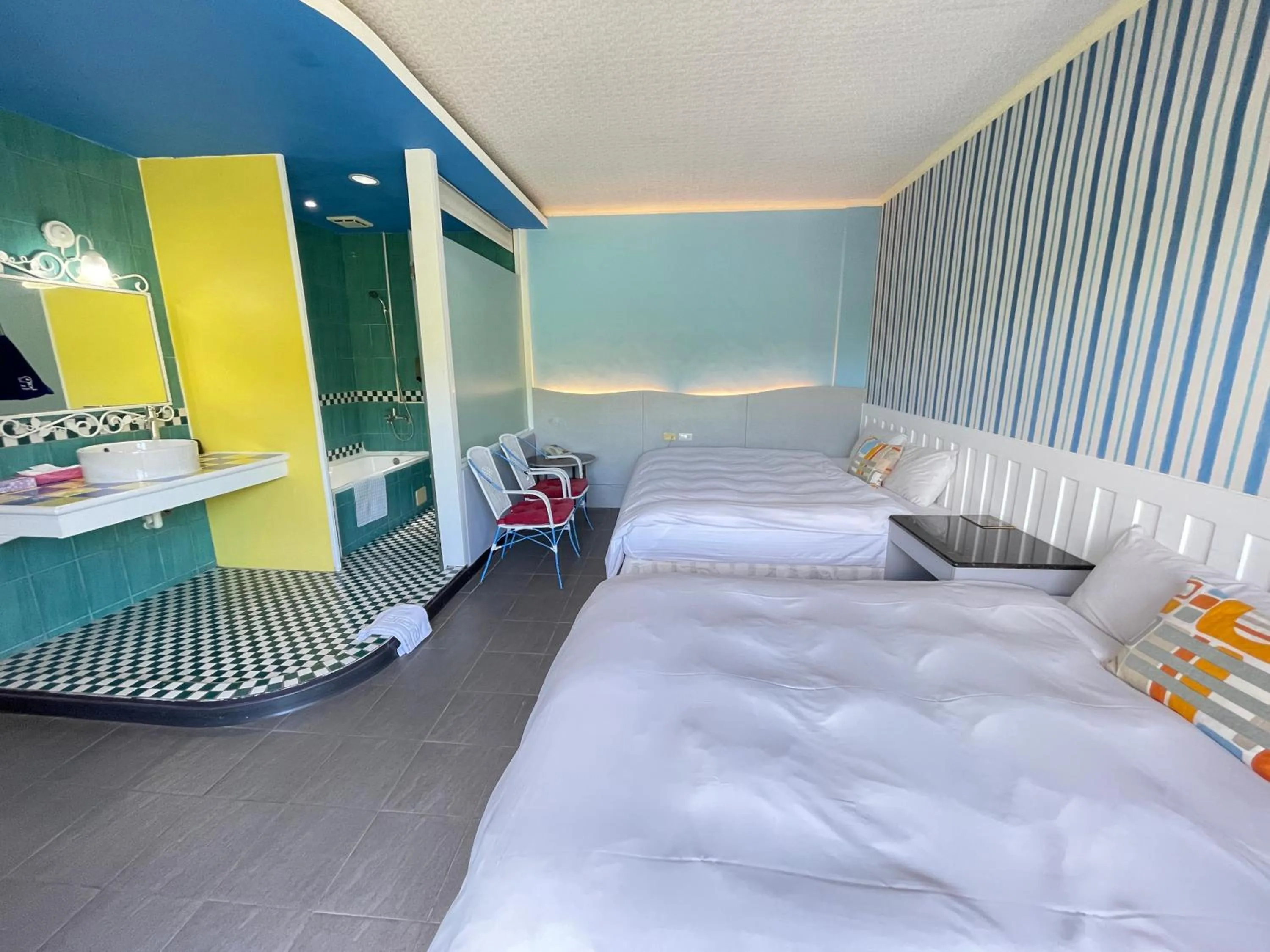 Bed in 南灣飯店 Kenting Nanwan Hotel