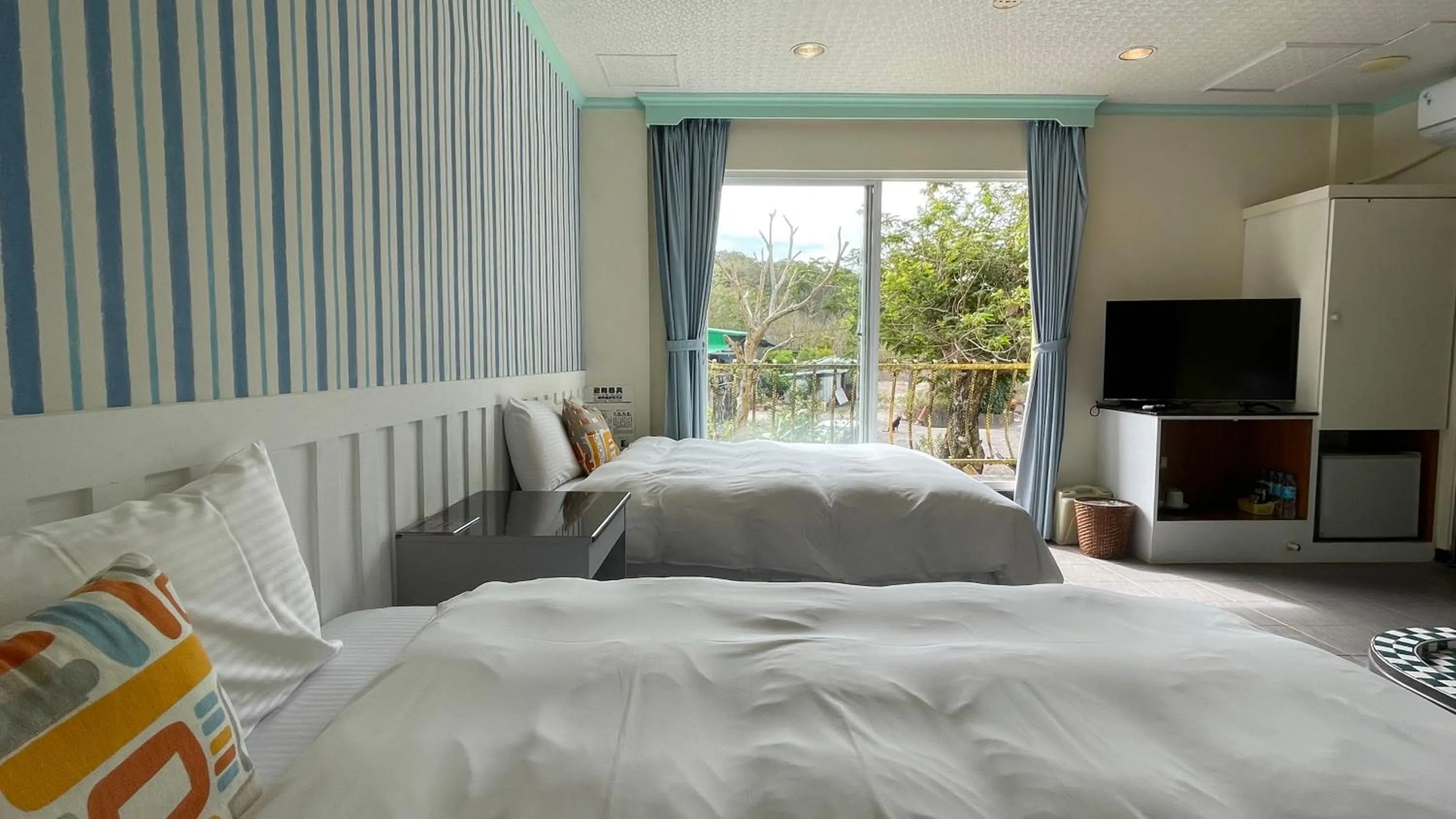 Bed in 南灣飯店 Kenting Nanwan Hotel