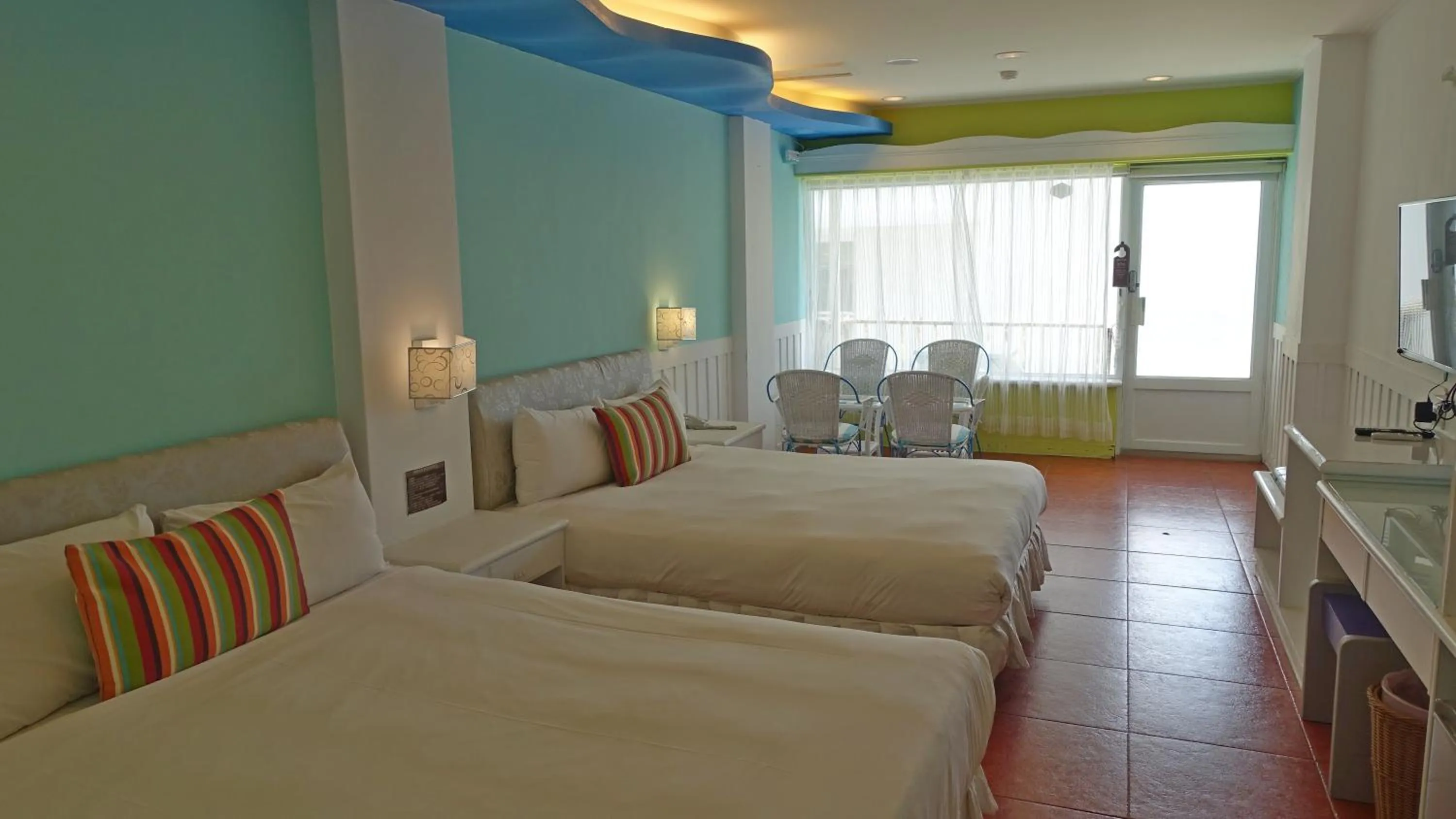 Bed in 南灣飯店 Kenting Nanwan Hotel