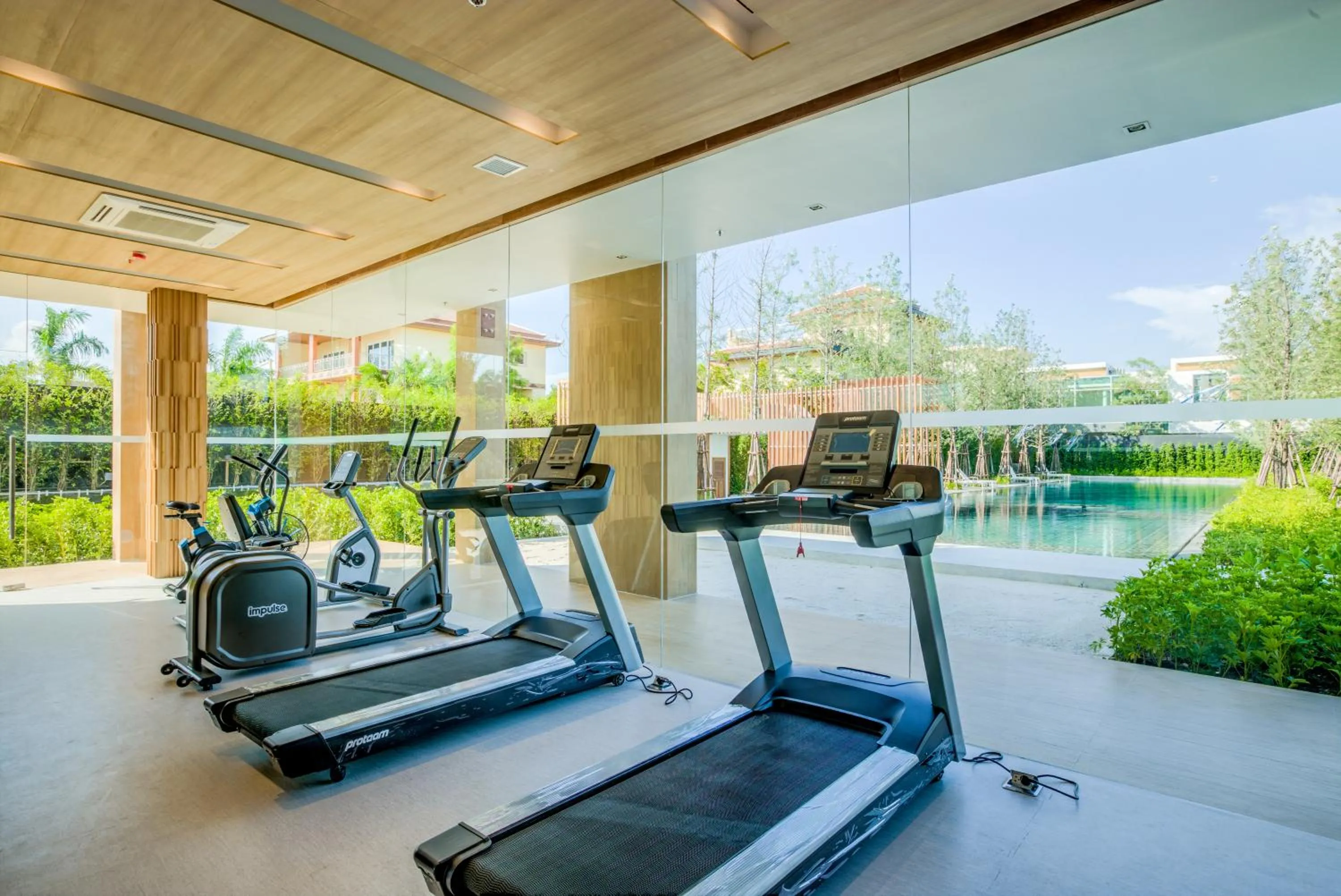 Fitness centre/facilities in Veranda Residence Pattaya Pool Villa