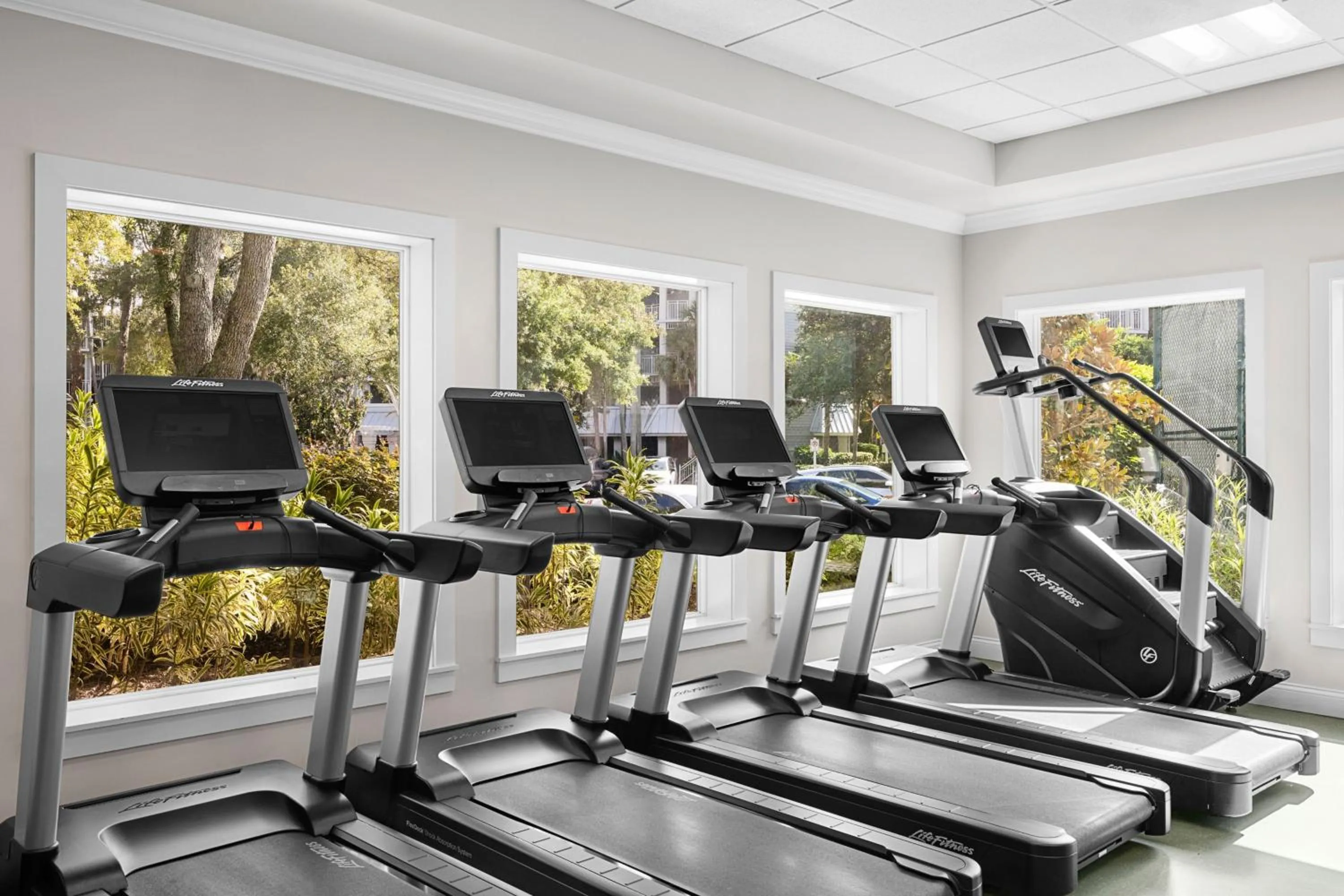 Fitness centre/facilities in Marriott's Cypress Harbour Villas