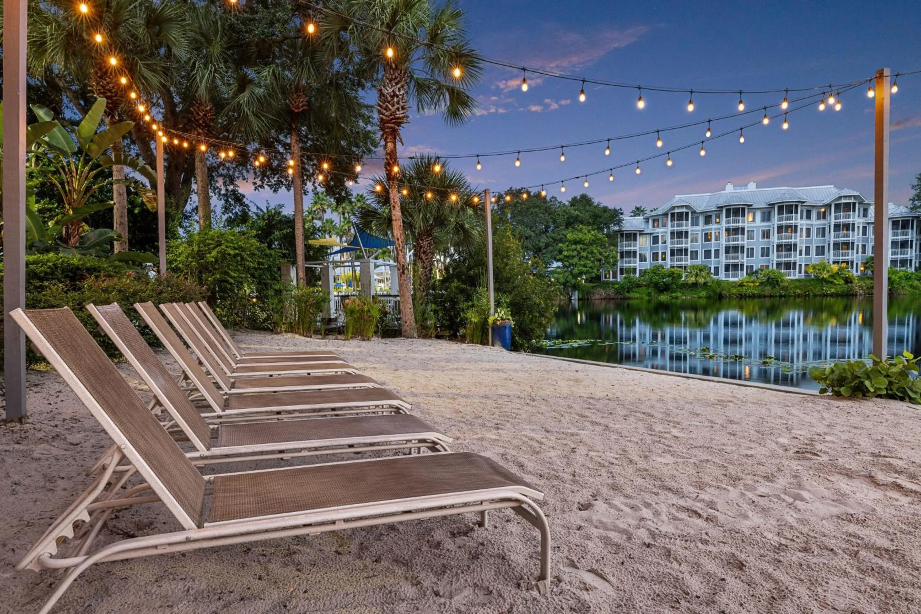 Beach in Marriott's Cypress Harbour Villas