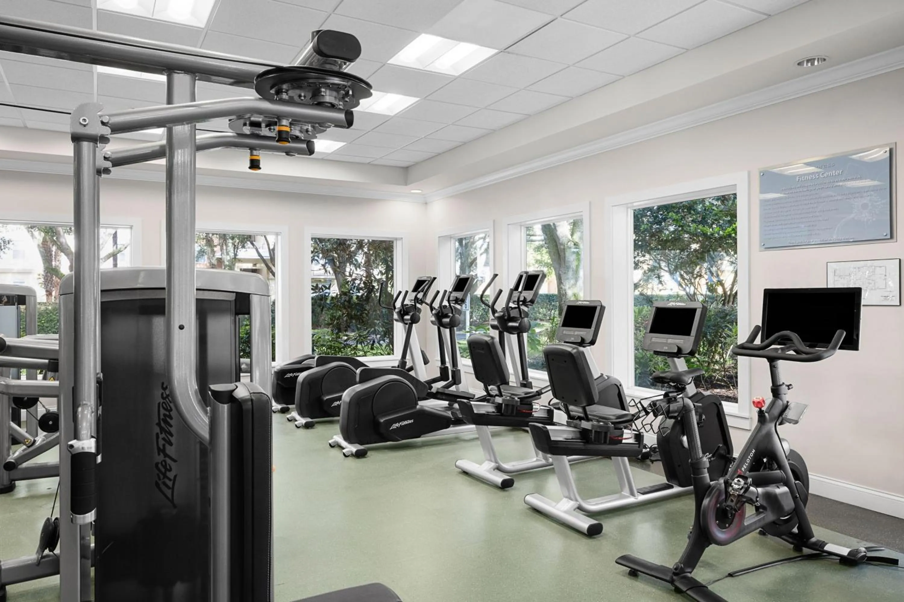 Fitness centre/facilities in Marriott's Cypress Harbour Villas