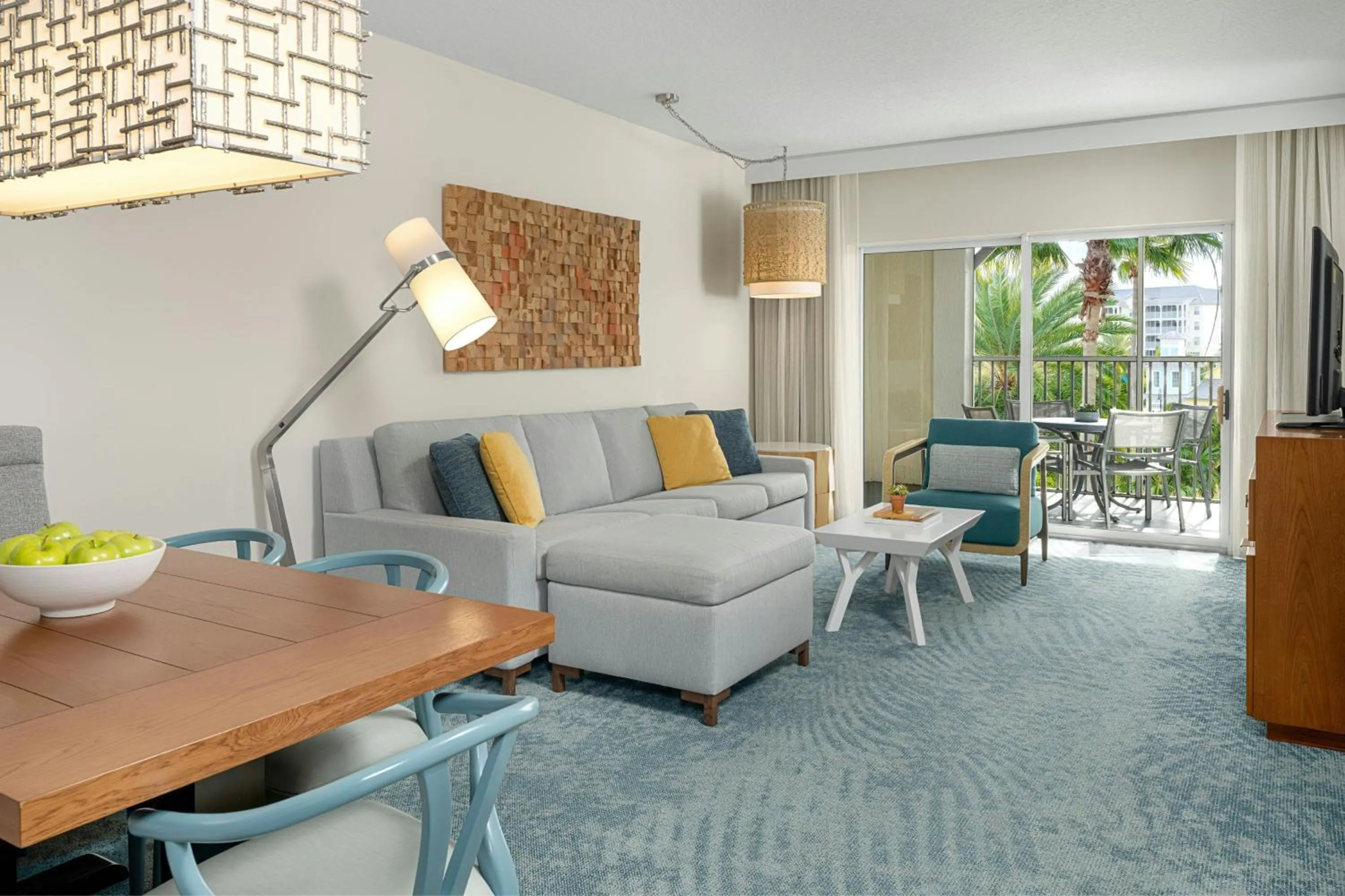 Living room in Marriott's Harbour Lake