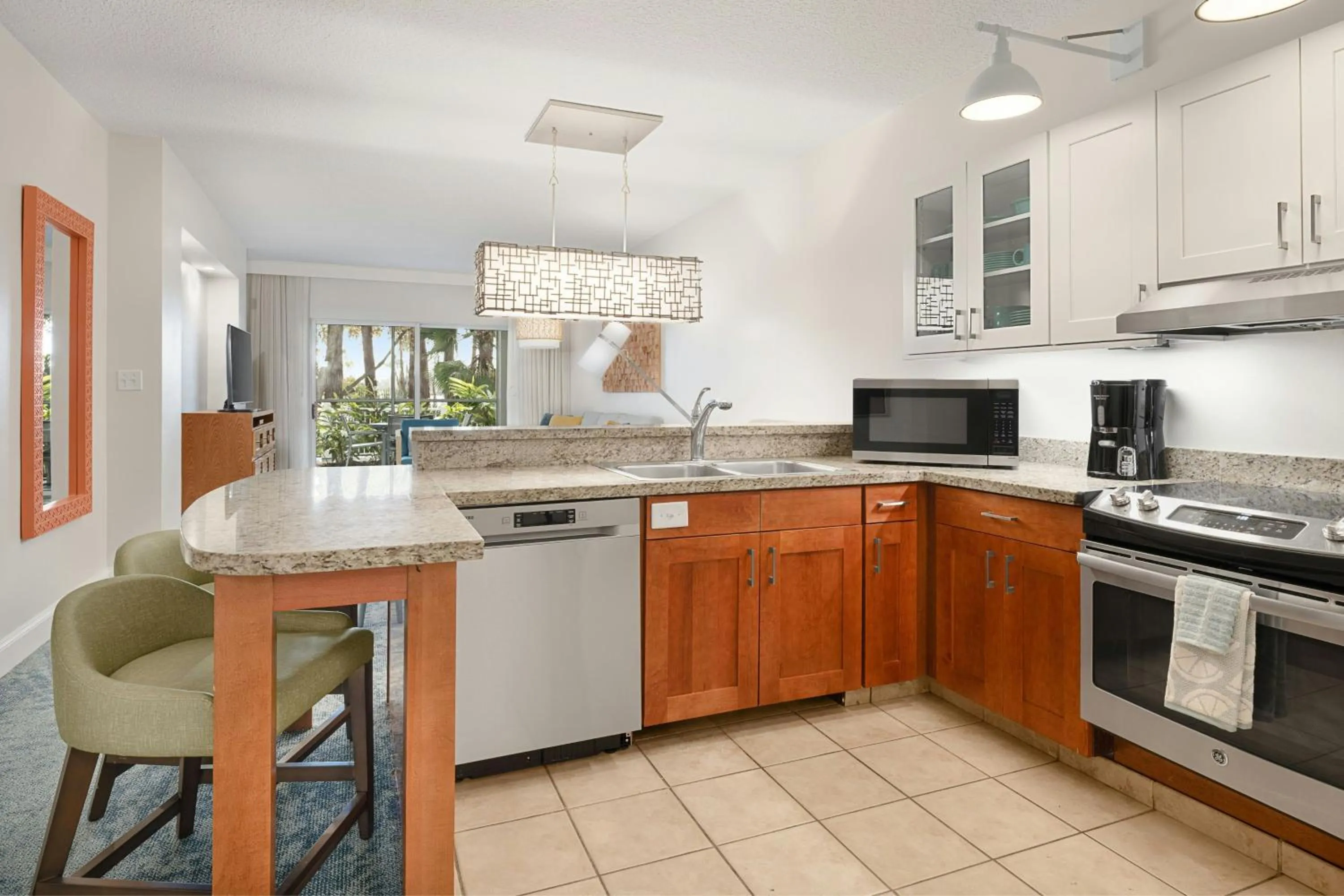 Kitchen or kitchenette in Marriott's Harbour Lake