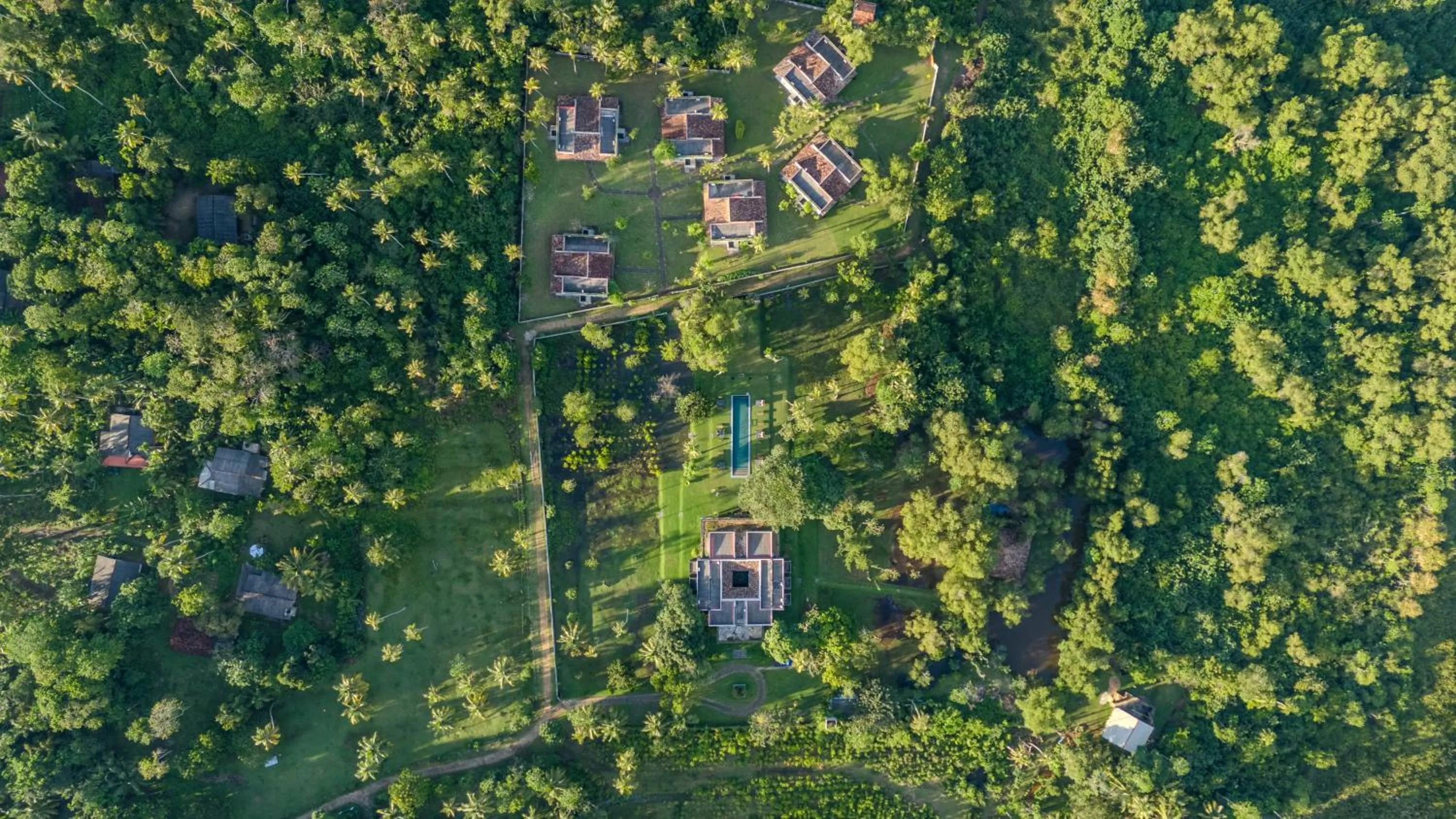 Bird's eye view in Wirdana Resort & Spa