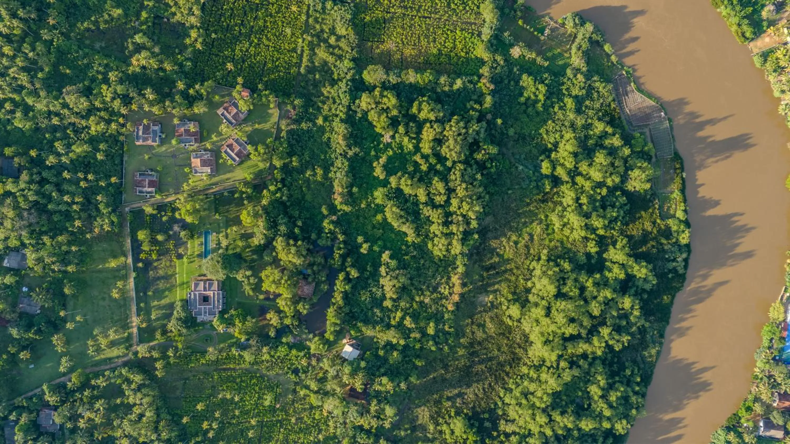 Bird's eye view in Wirdana Resort & Spa