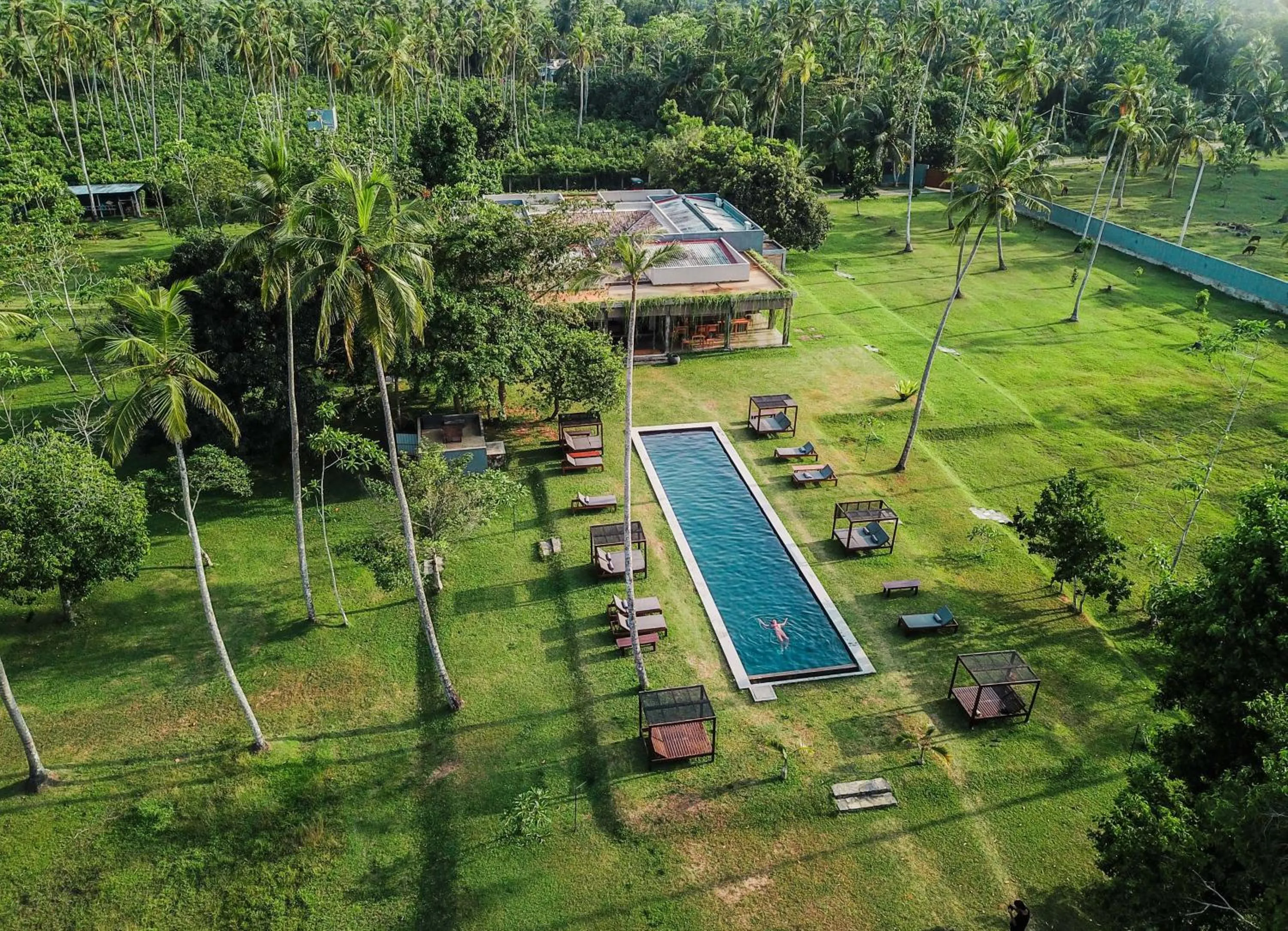 Bird's eye view in Wirdana Resort & Spa