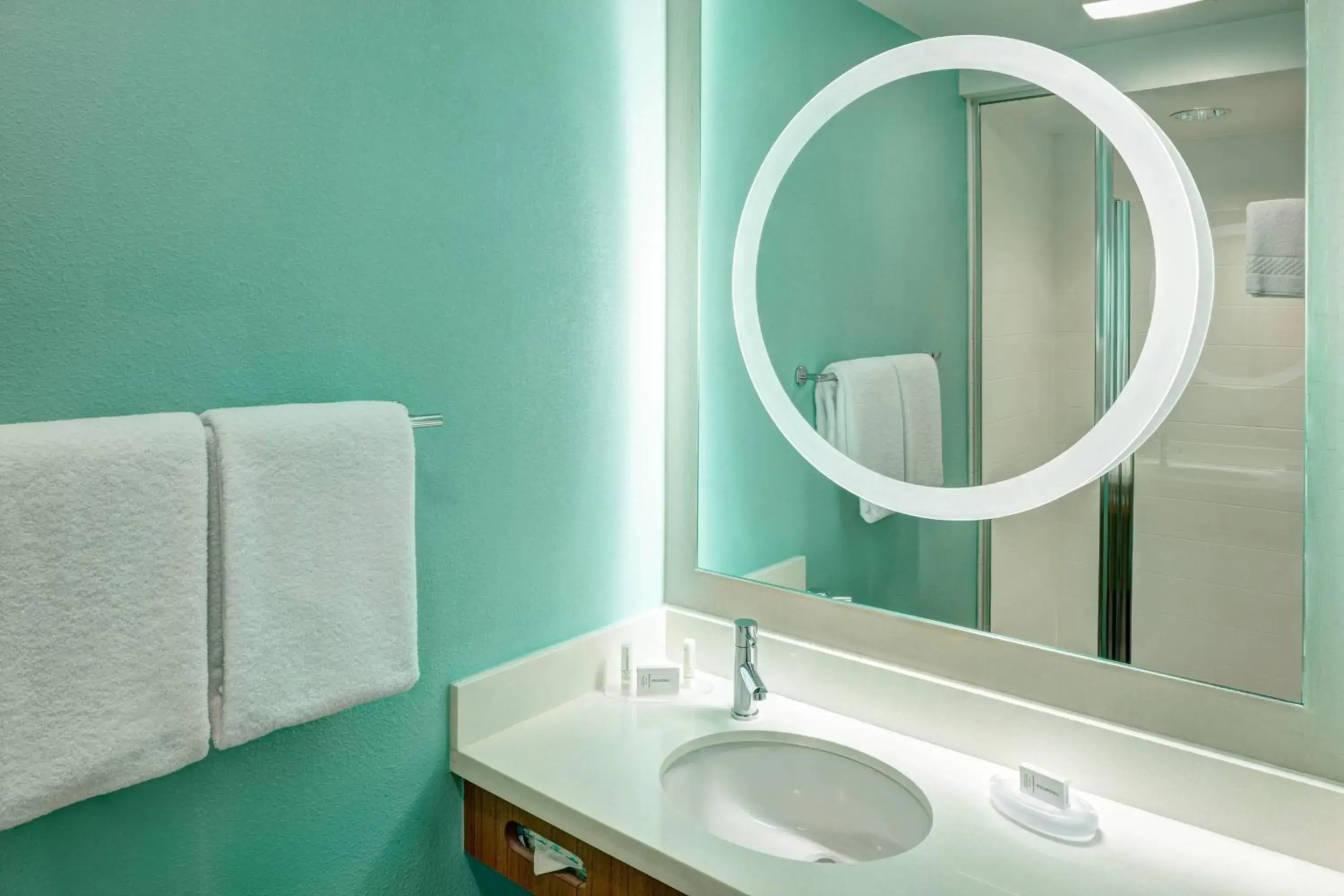 Queen Studio with Sofa Bed - Hearing Accessible in SpringHill Suites by Marriott Orlando at SeaWorld Queen Studio with Sofa Bed - Hearing Accessible in SpringHill Suites by Marriott Orlando at SeaWorld