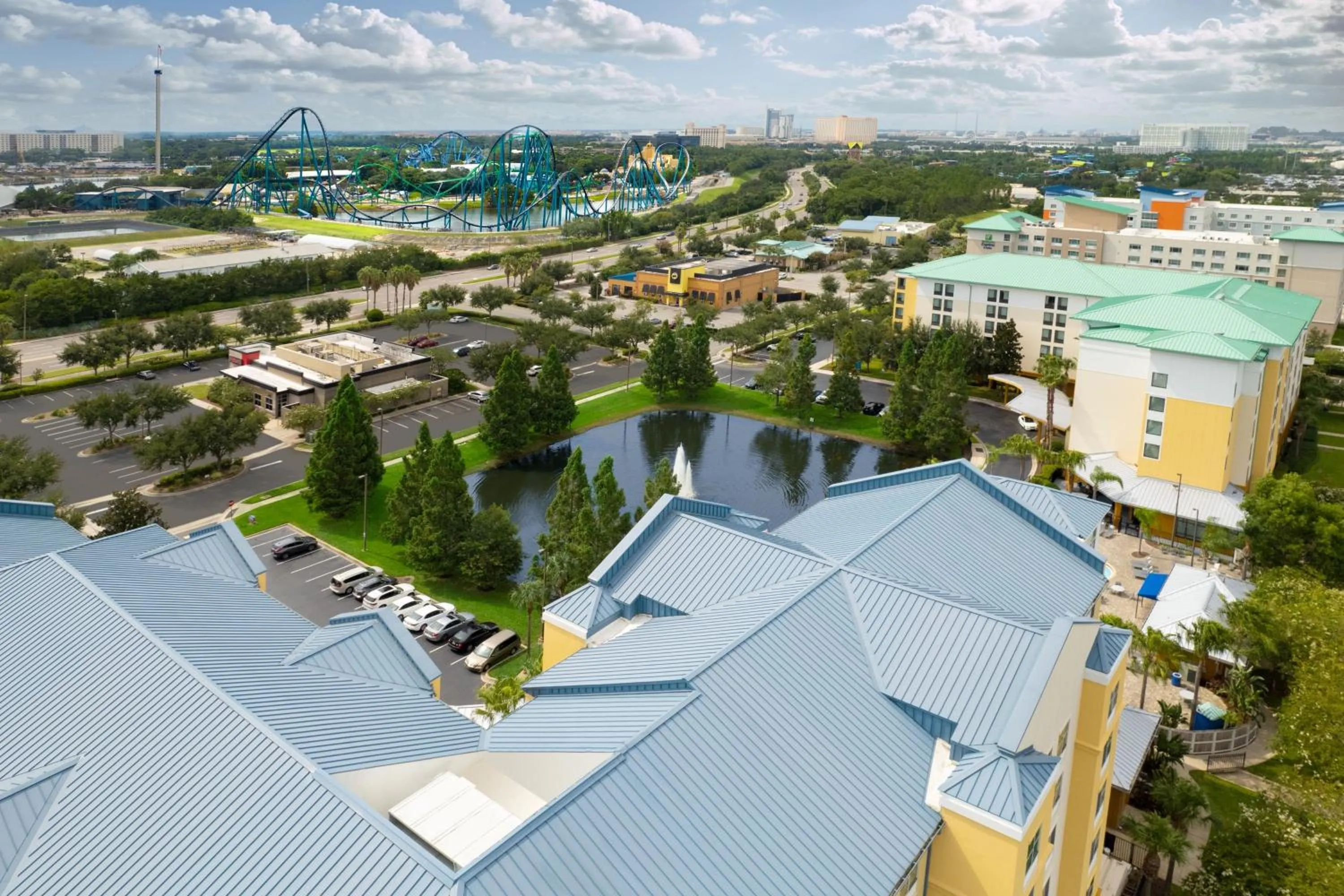 View (from property/room) in SpringHill Suites by Marriott Orlando at SeaWorld