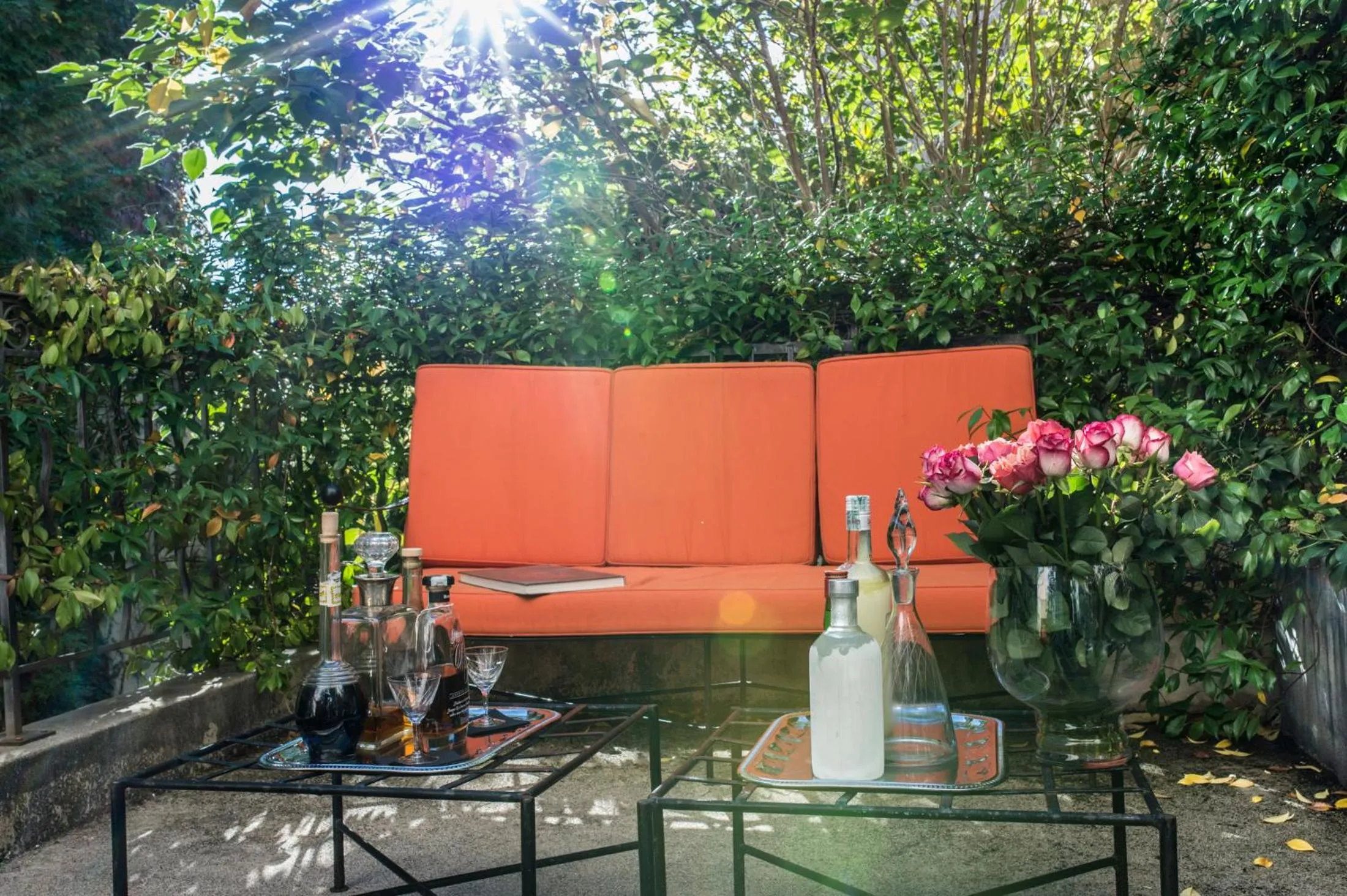 Balcony/Terrace in Hôtel Particulier Le 28 - Spa & Art Luxury Design by Alain Ducasse