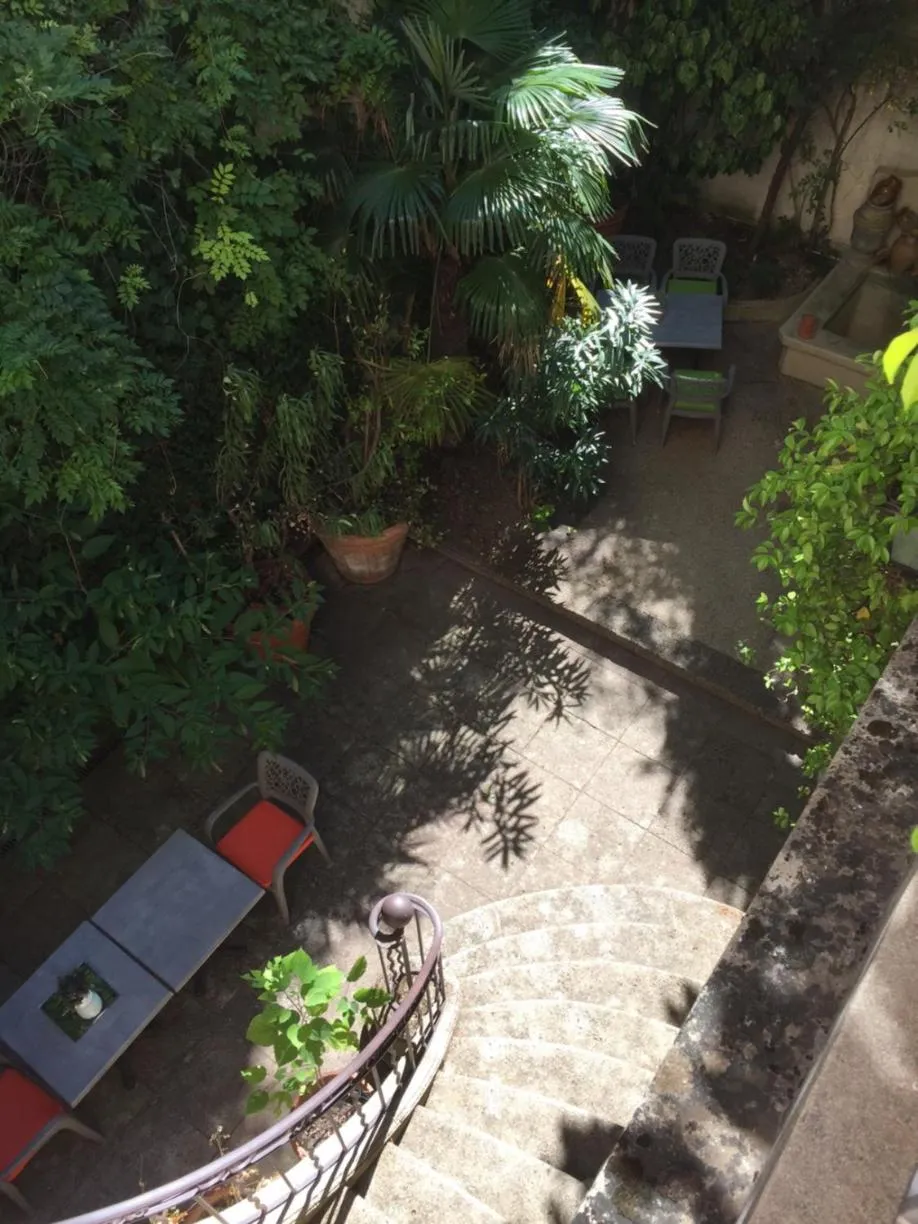 Patio in Hôtel Particulier Le 28 - Spa & Art Luxury Design by Alain Ducasse