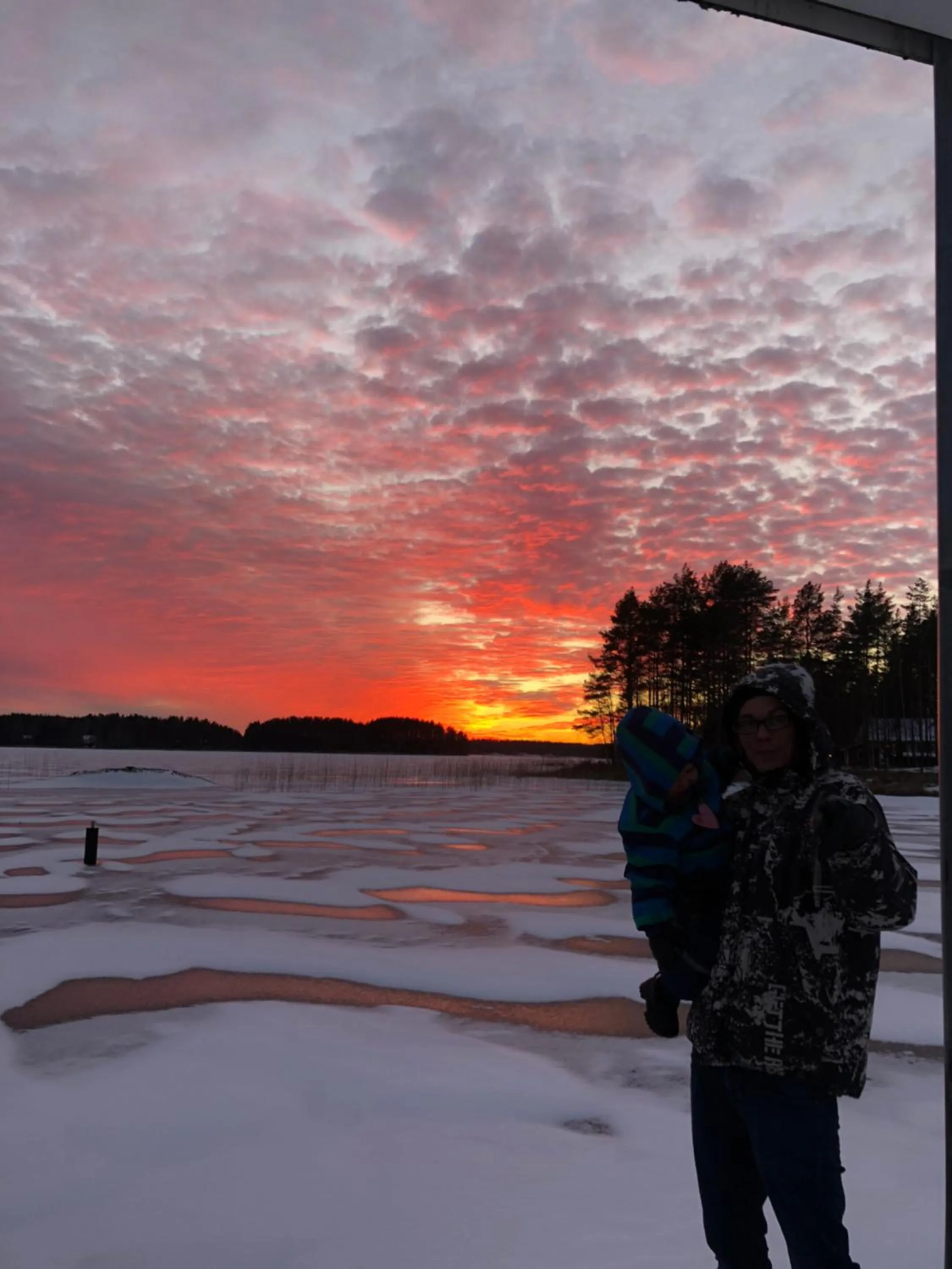 Sunset in Willa Pihlaja