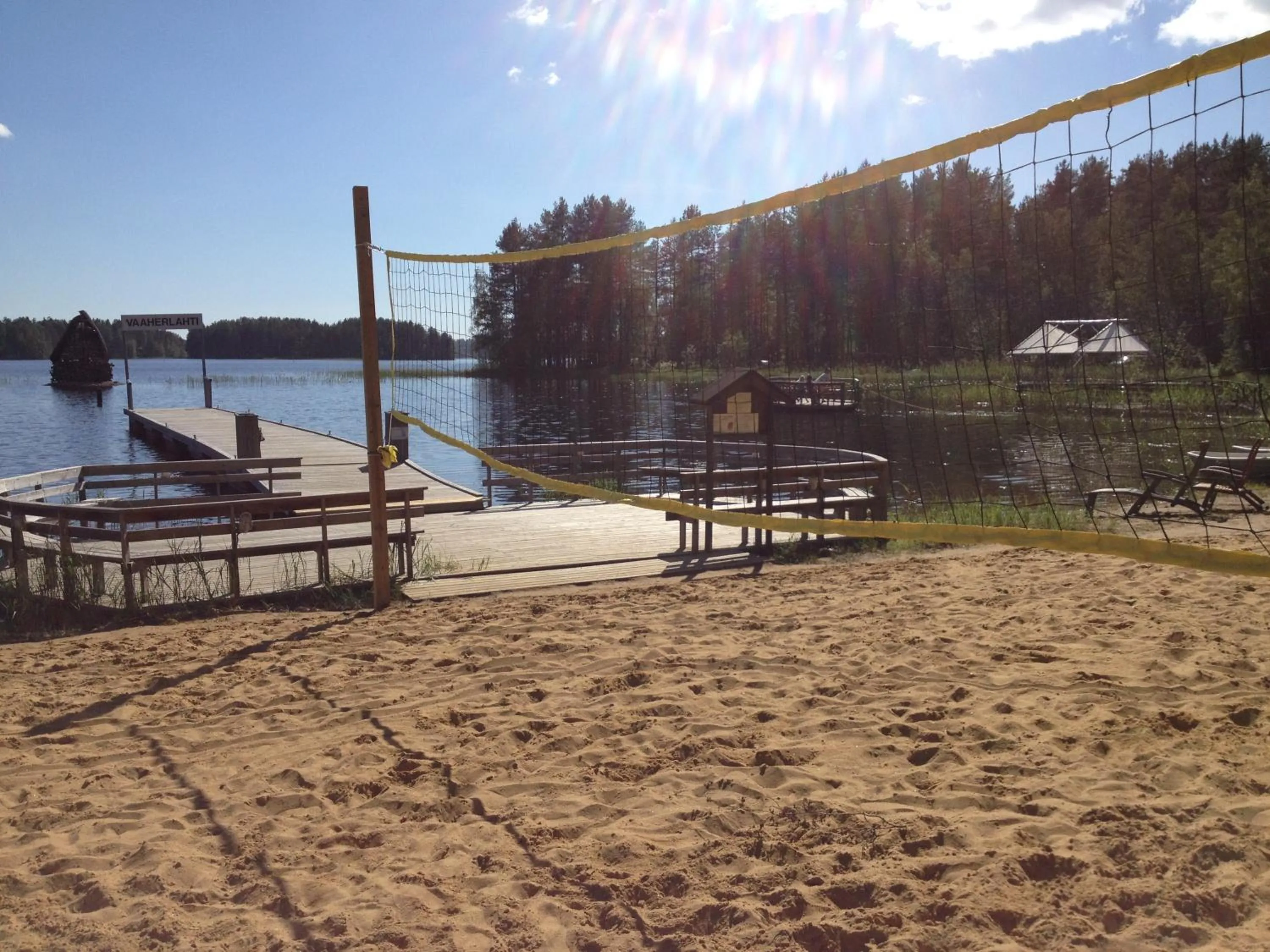 Beach in Willa Pihlaja