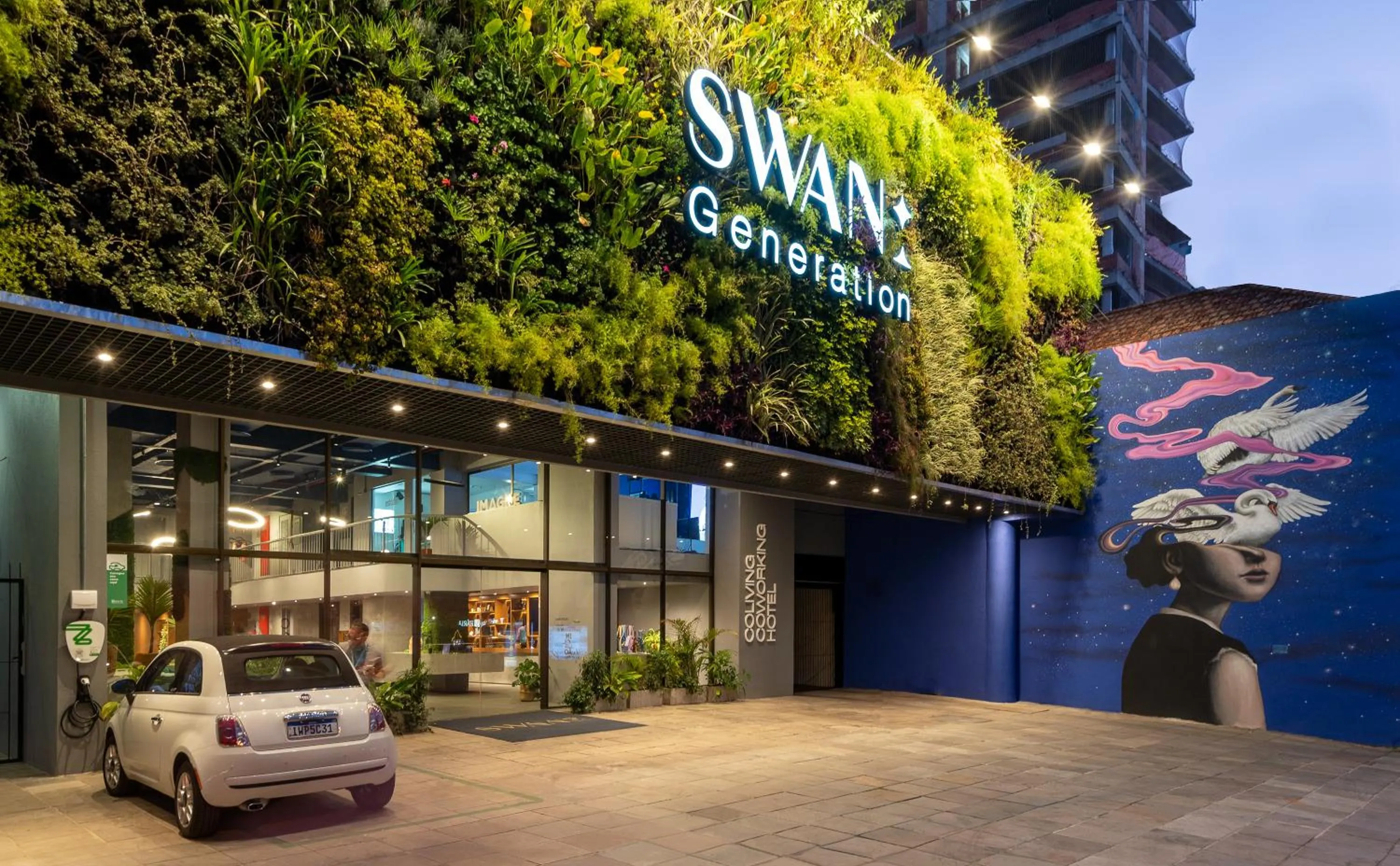 Facade/entrance in Swan Generation Porto Alegre