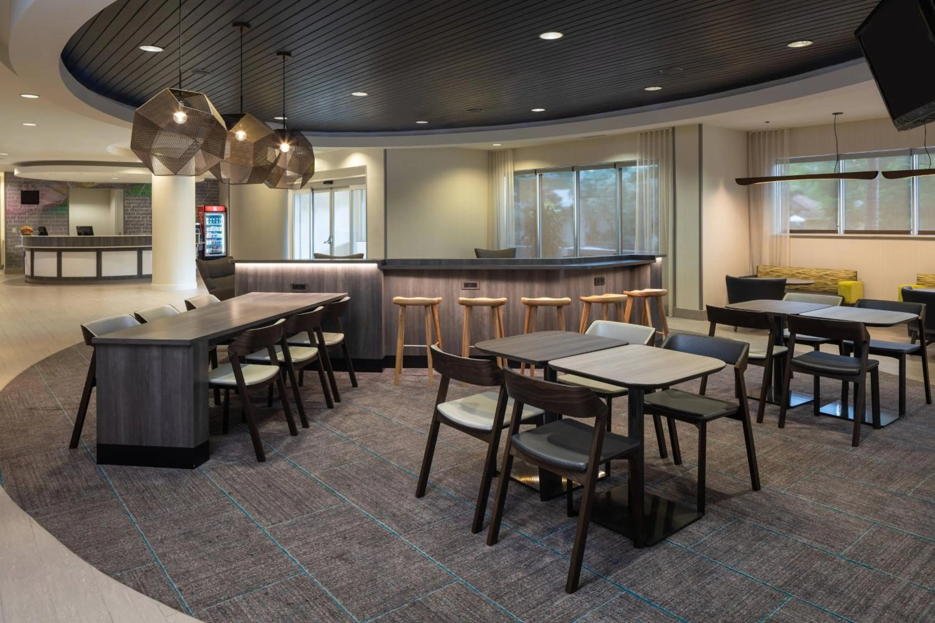 Restaurant/places to eat in SpringHill Suites Miami Downtown/Medical Center