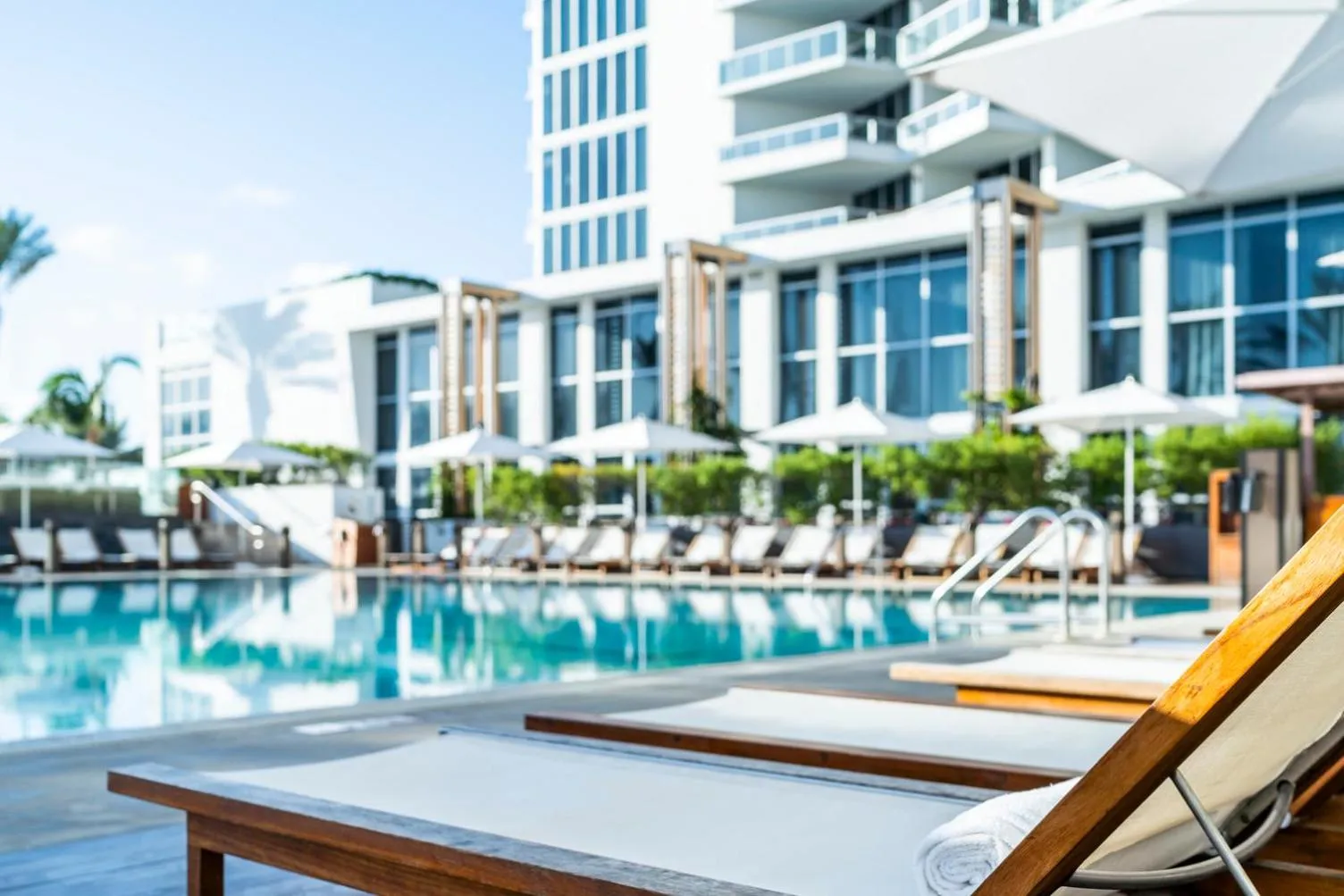 Swimming pool in Eden Roc Miami Beach