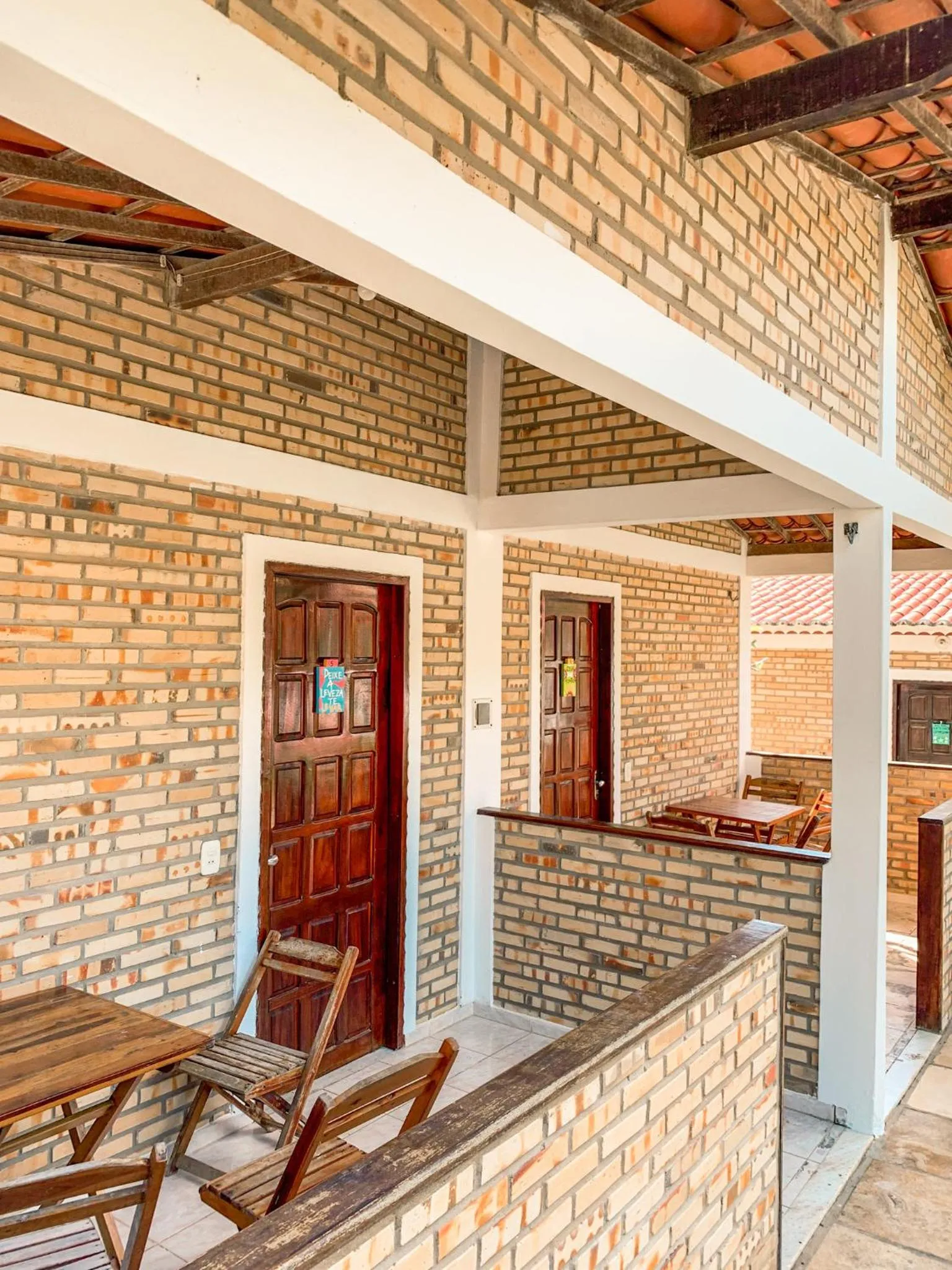 Patio in Pousada La Goduria