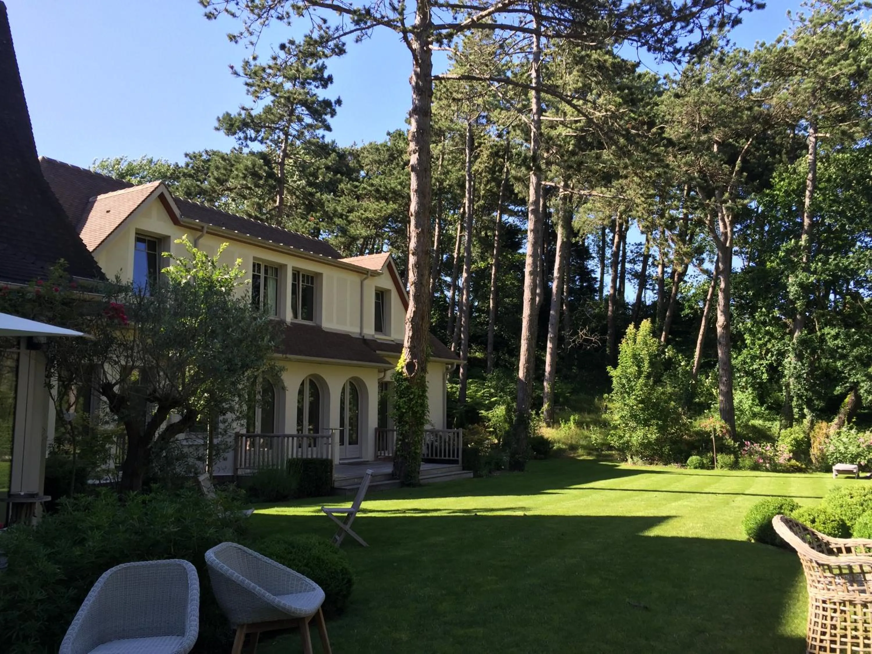 Garden in Demeure d'Hôtes Haec Otia