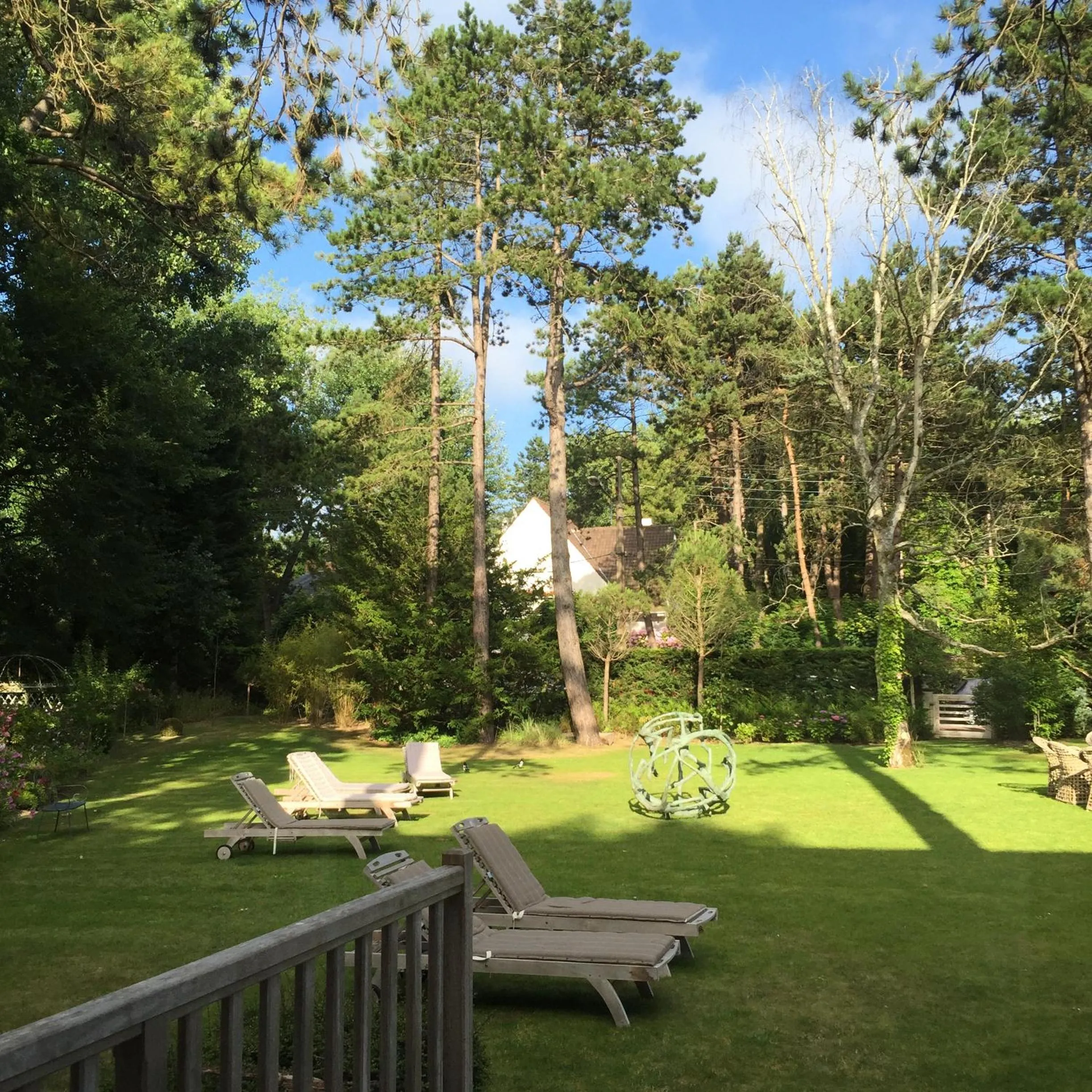 Garden in Demeure d'Hôtes Haec Otia