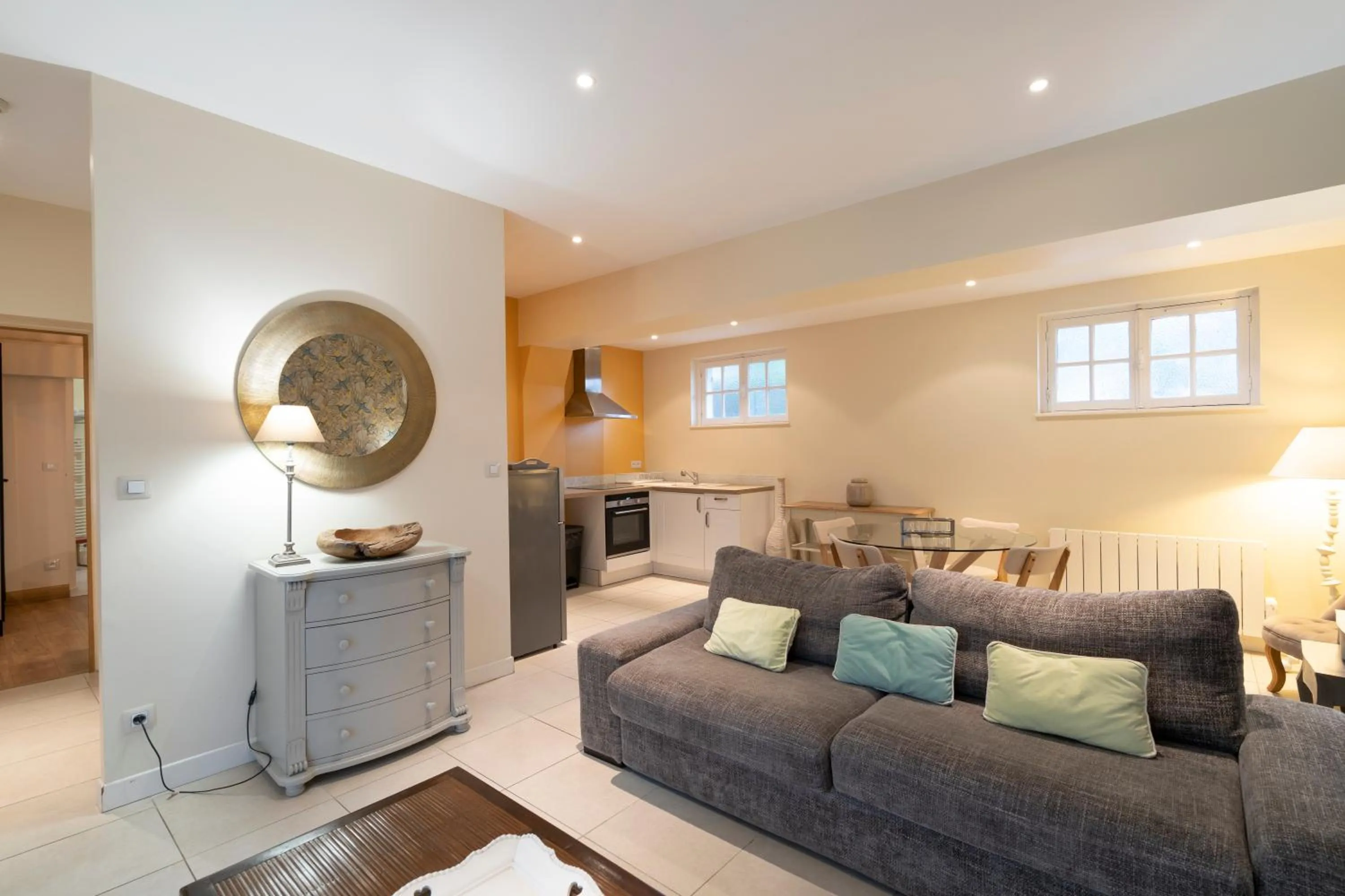 Kitchen or kitchenette in Demeure d'Hôtes Haec Otia