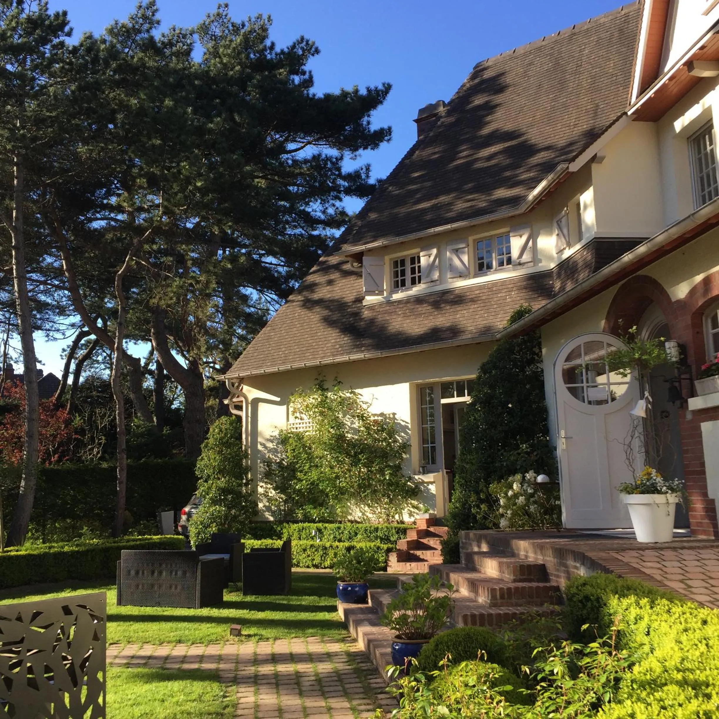 Garden in Demeure d'Hôtes Haec Otia