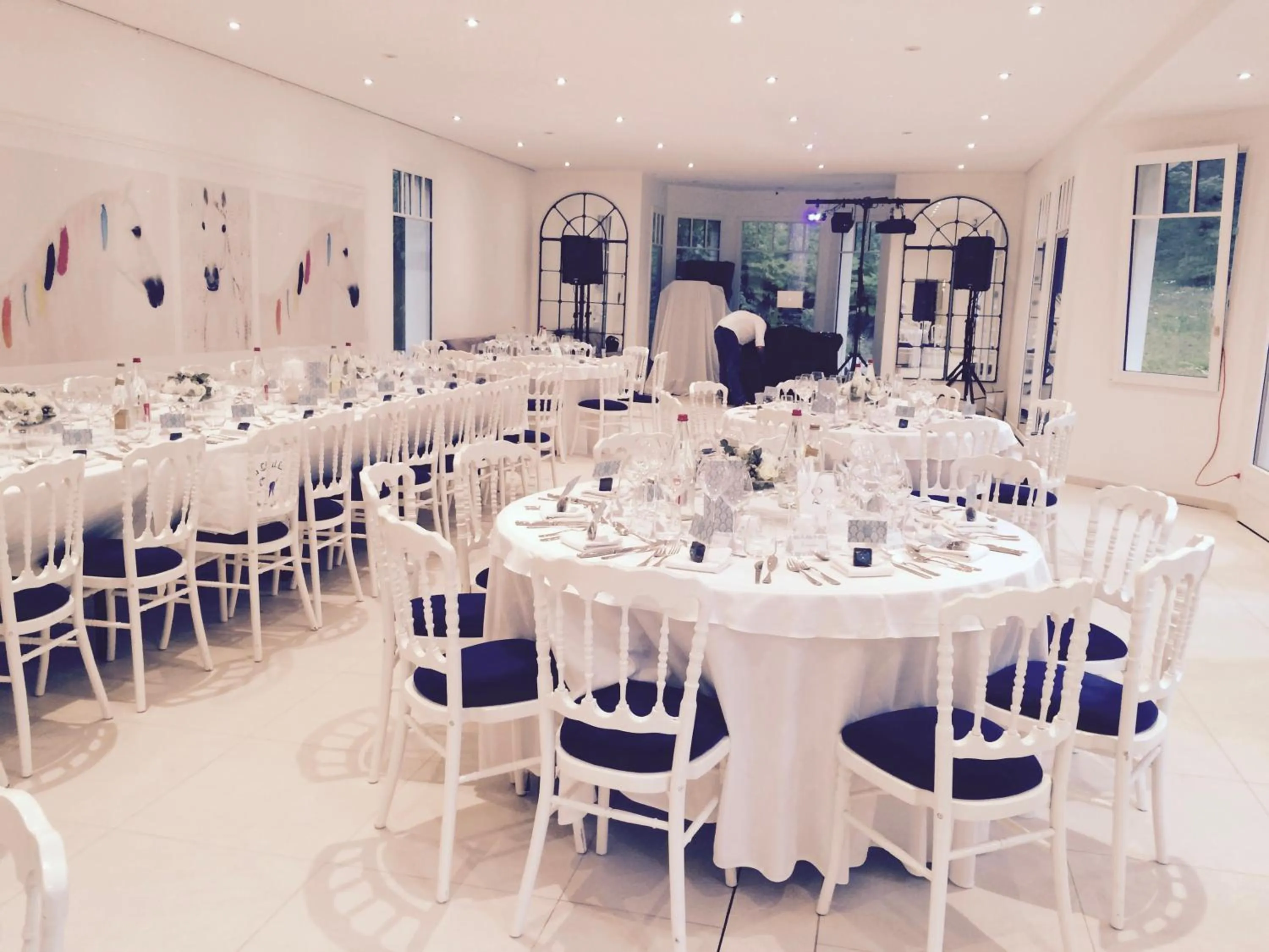 Banquet/Function facilities in Demeure d'Hôtes Haec Otia