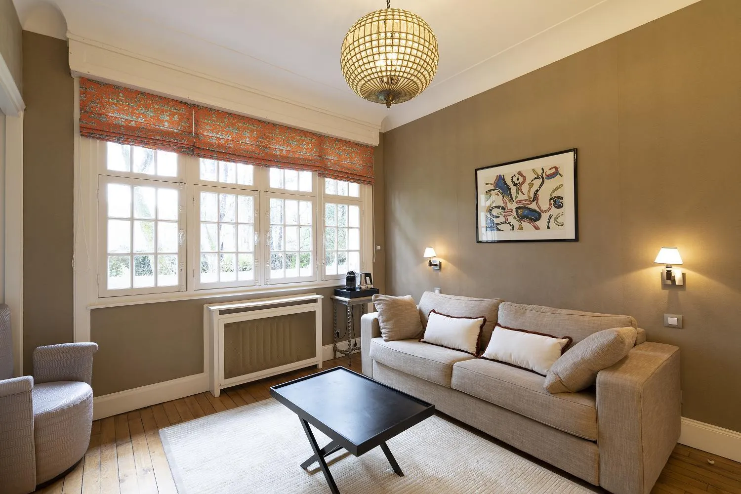 Living room in Demeure d'Hôtes Haec Otia