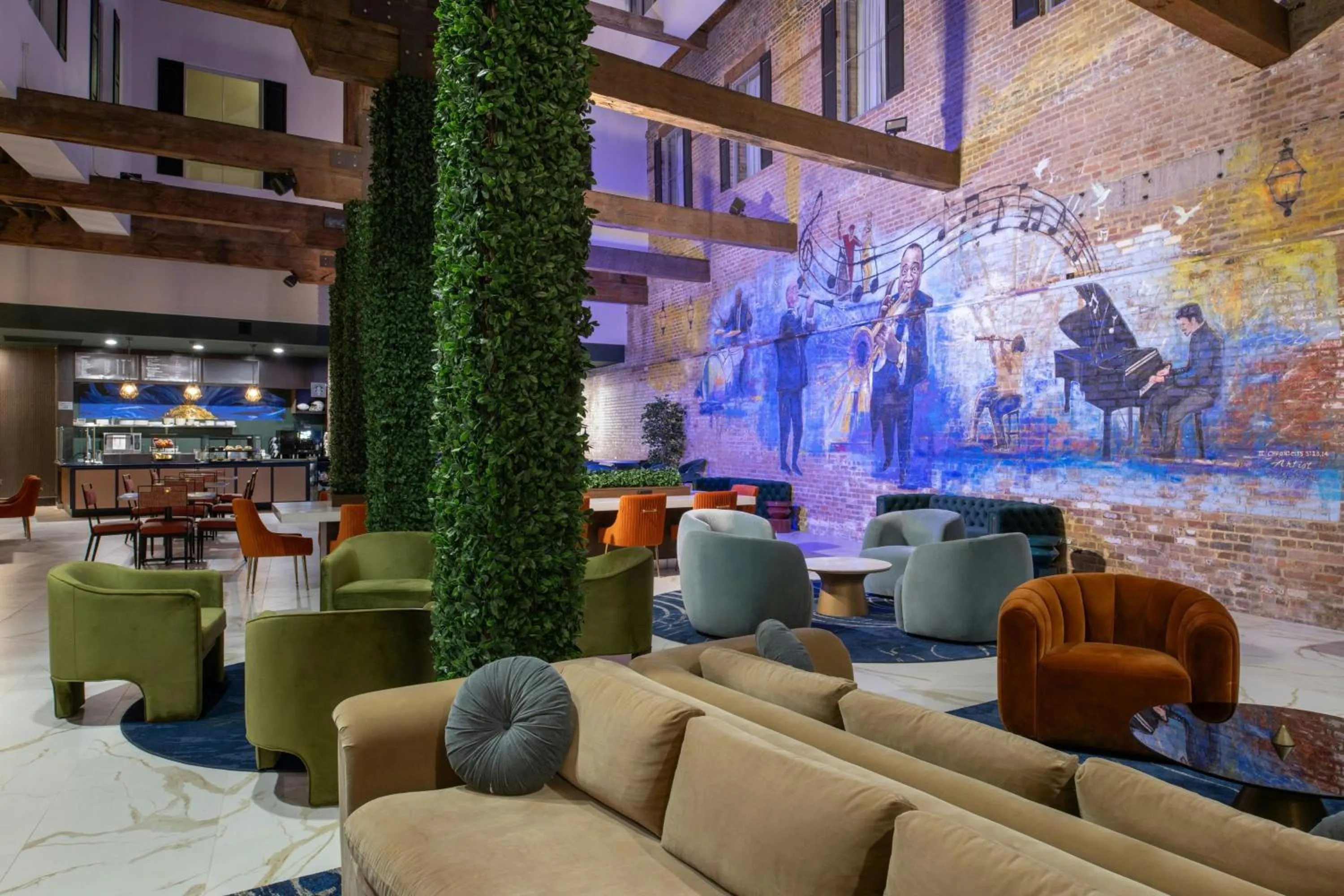 Lobby or reception in Courtyard by Marriott New Orleans Warehouse Arts District