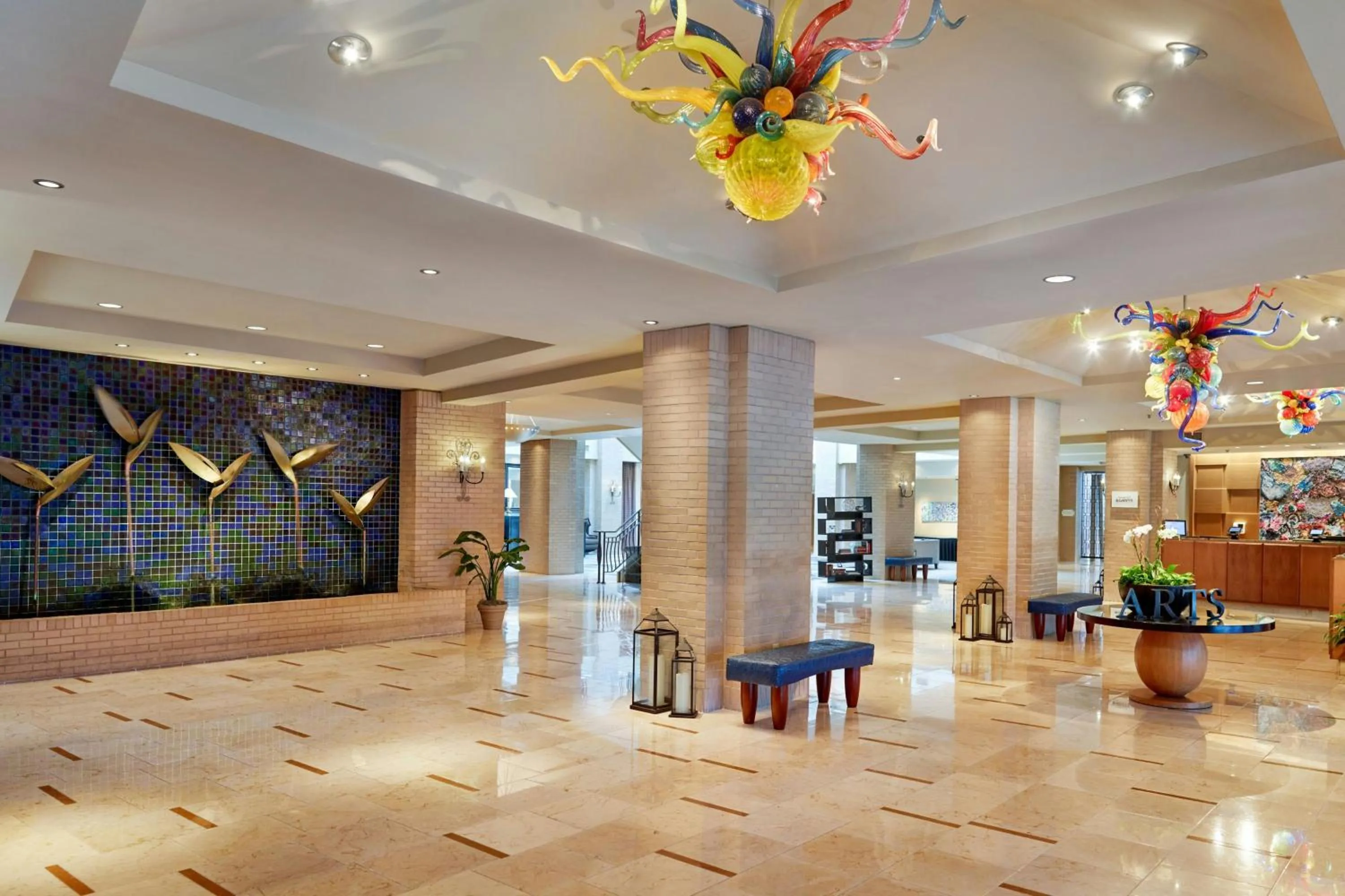 Lobby or reception in Renaissance New Orleans Arts Warehouse District Hotel