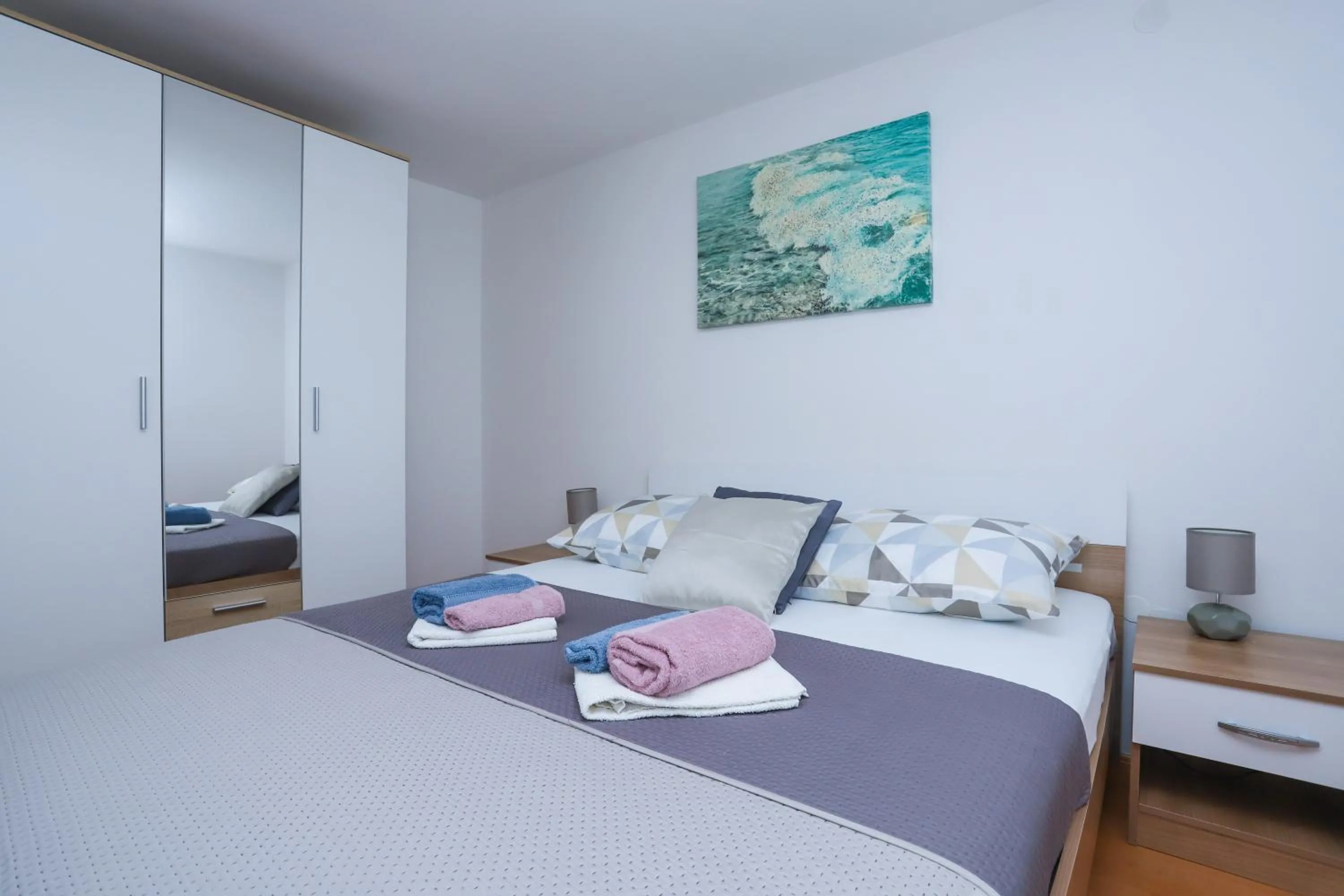 Bed in Apartment Ivica
