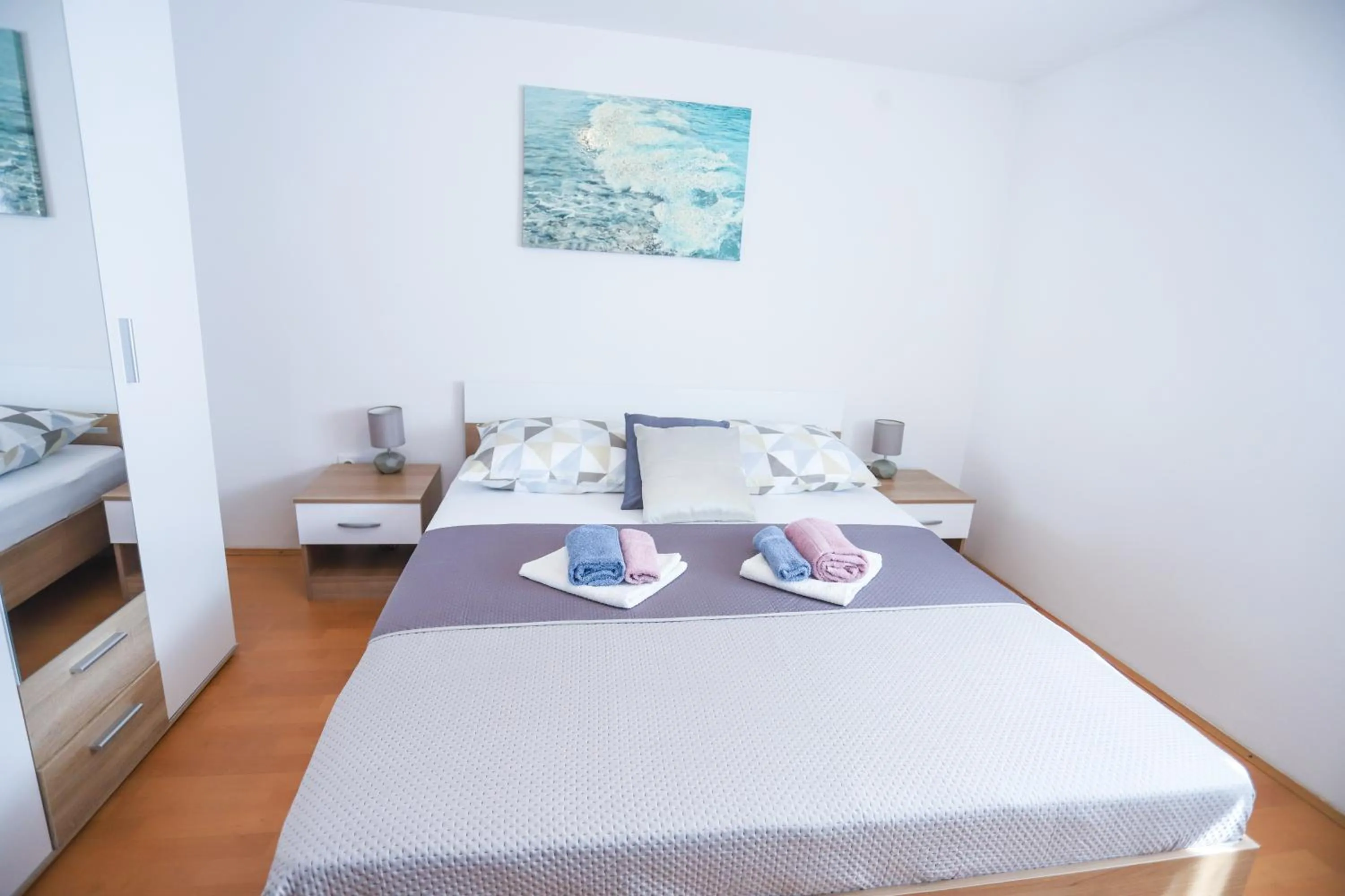 Bed in Apartment Ivica