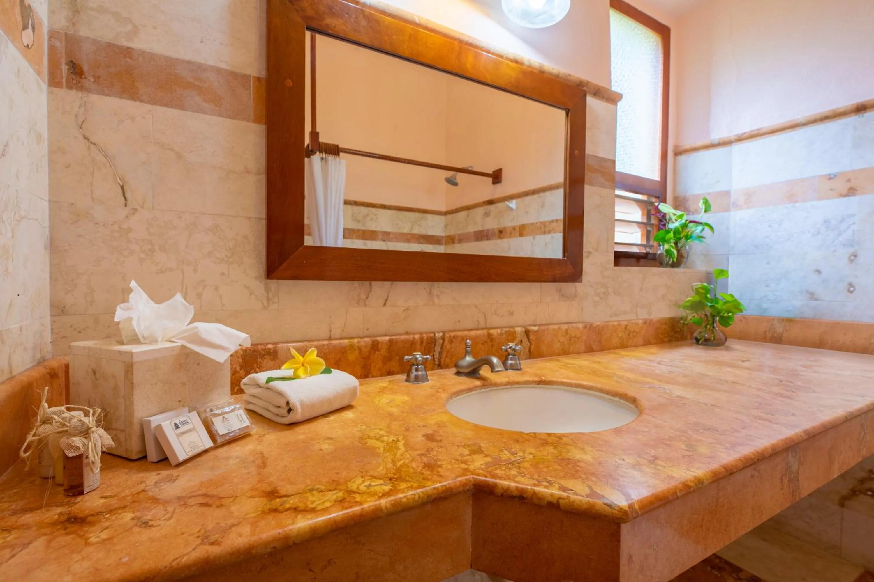 Bathroom in Hacienda Uxmal Plantation & Museum