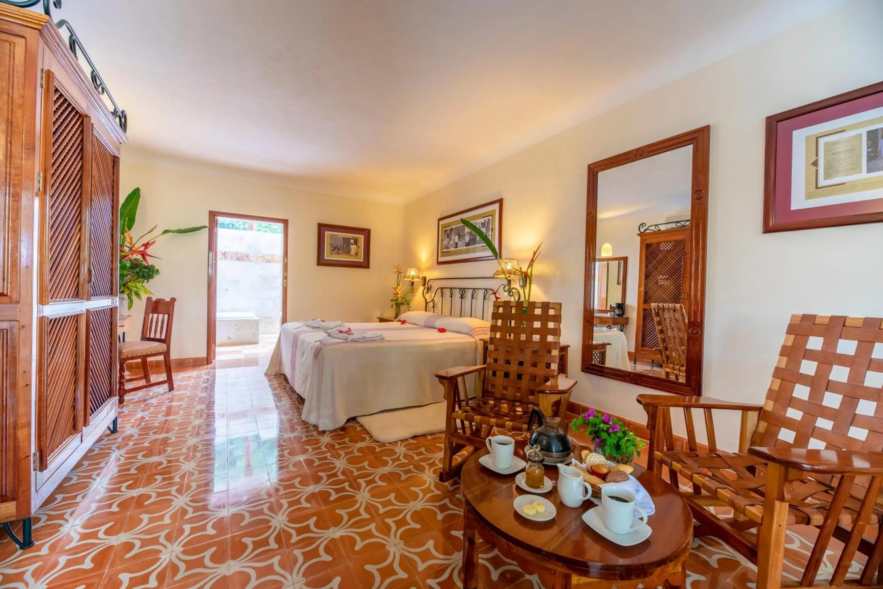 Photo of the whole room, Bed in Hacienda Uxmal Plantation & Museum Photo of the whole room, Bed in Hacienda Uxmal Plantation & Museum