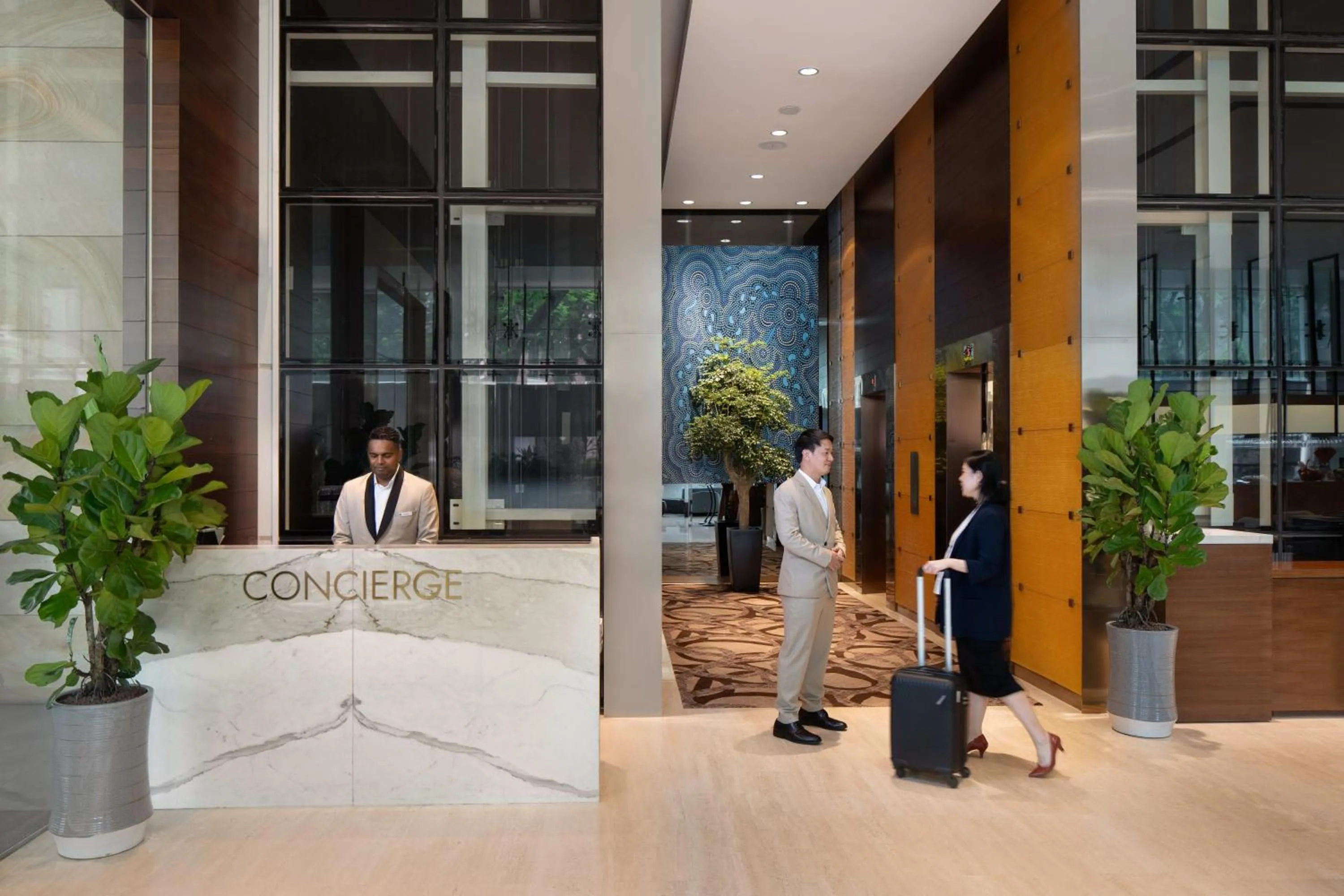 concierge in Park Regis by Prince Singapore