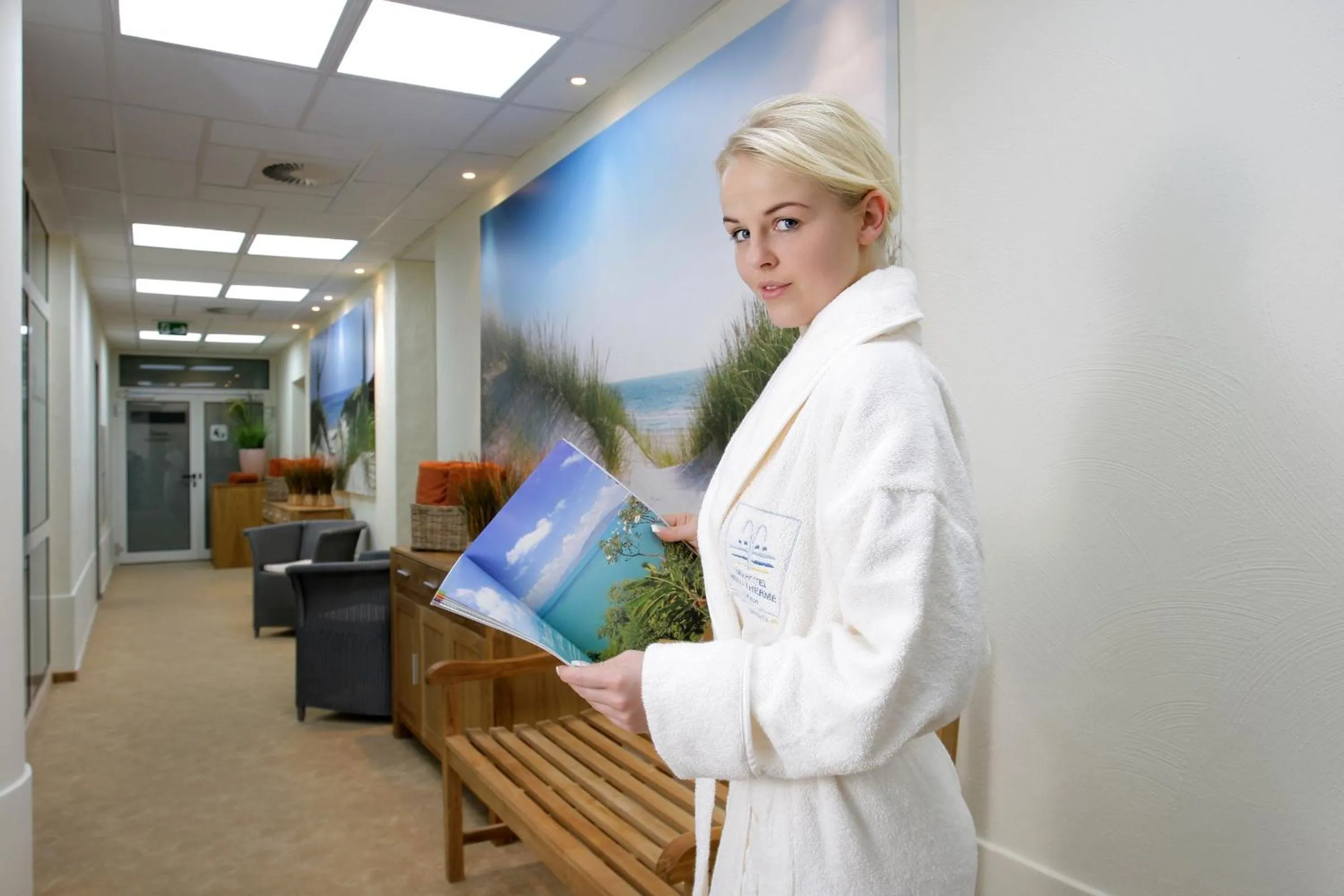 Spa and wellness centre/facilities in Dorint Seehotel Binz-Therme