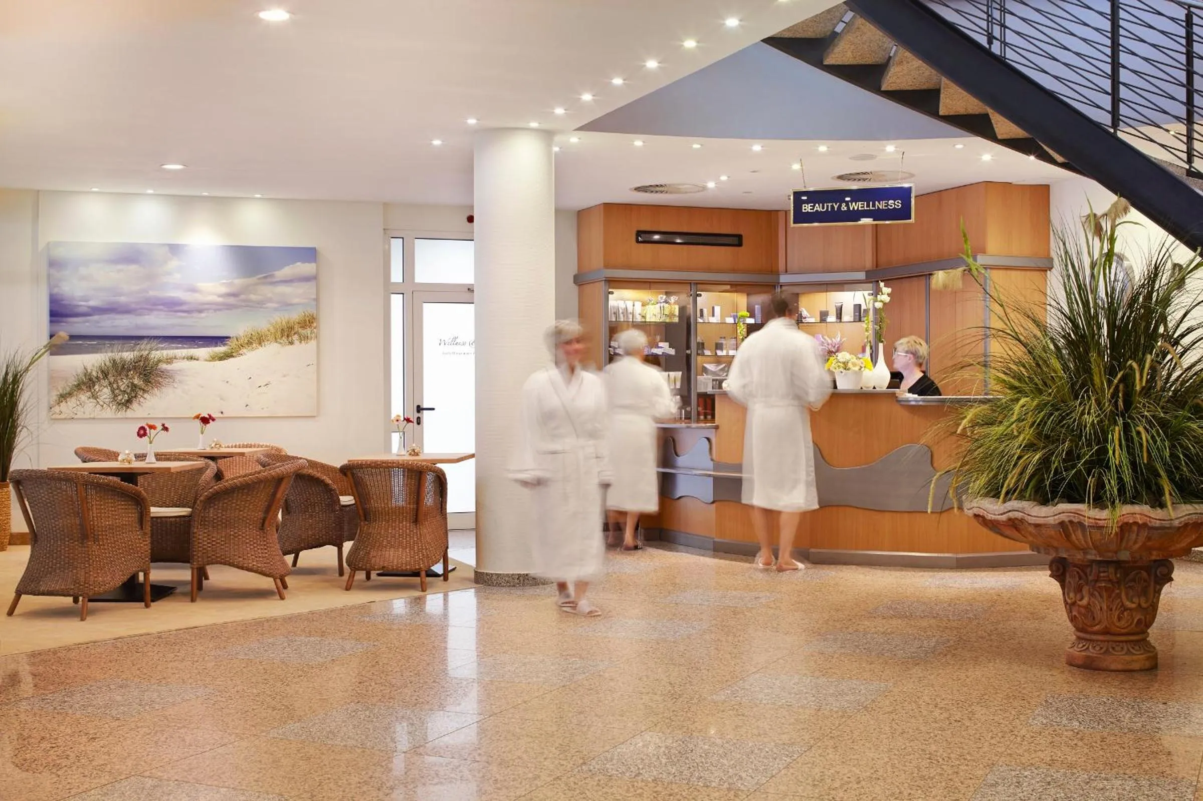 Spa and wellness centre/facilities in Dorint Seehotel Binz-Therme