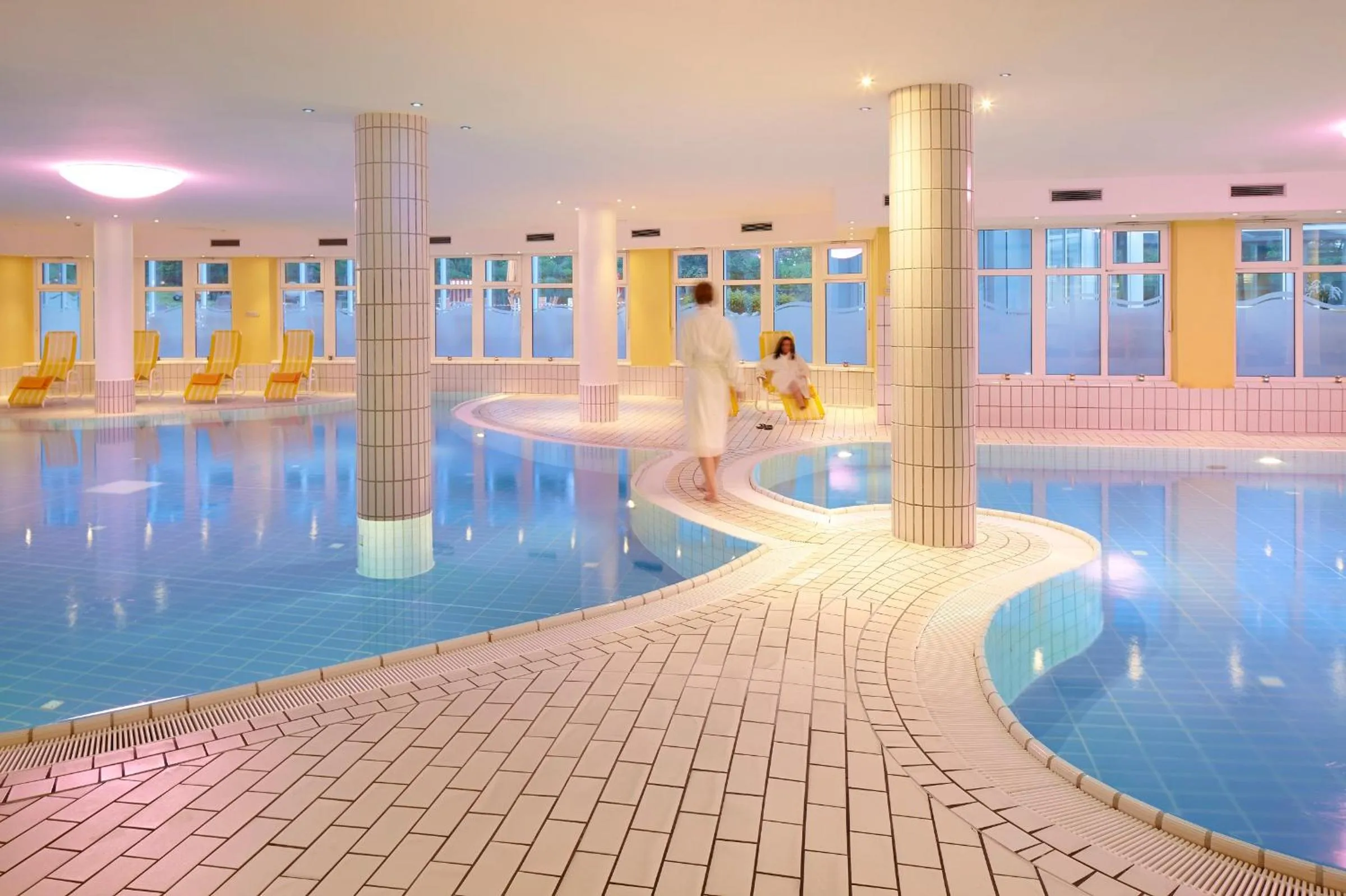 Hot Spring Bath in Dorint Seehotel Binz-Therme