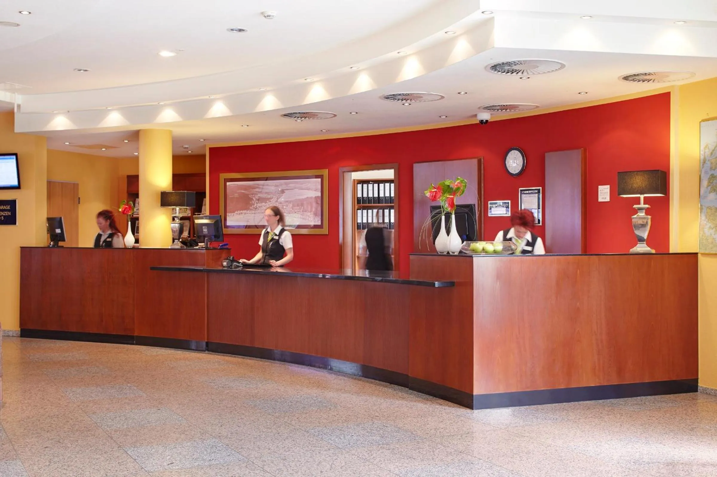 Lobby or reception in Dorint Seehotel Binz-Therme