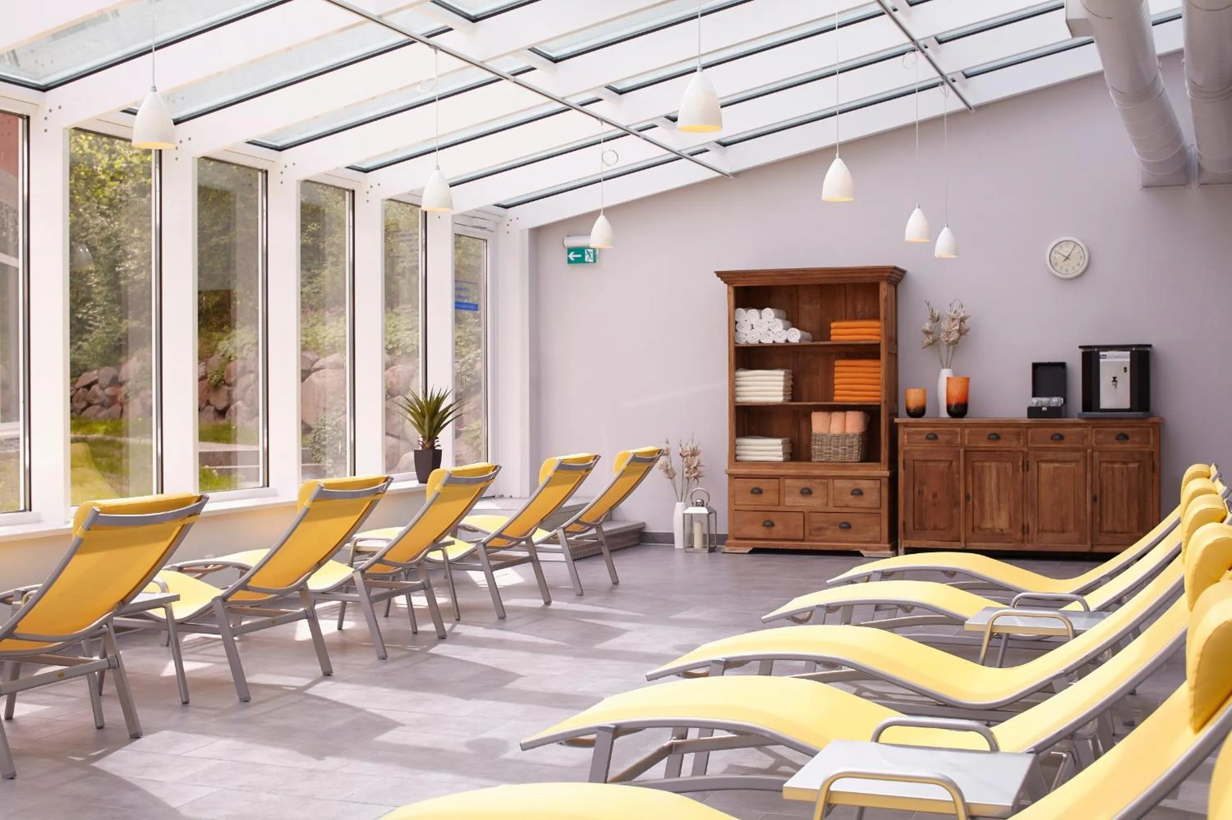 Sauna in Dorint Seehotel Binz-Therme