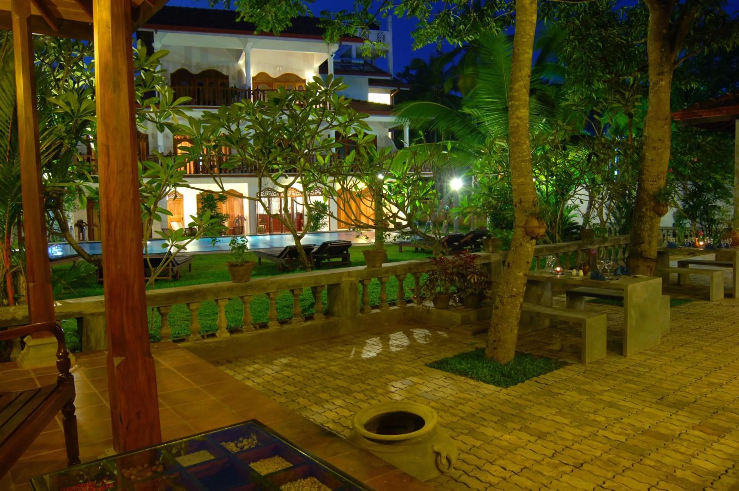 Garden in Sandali Walauwa