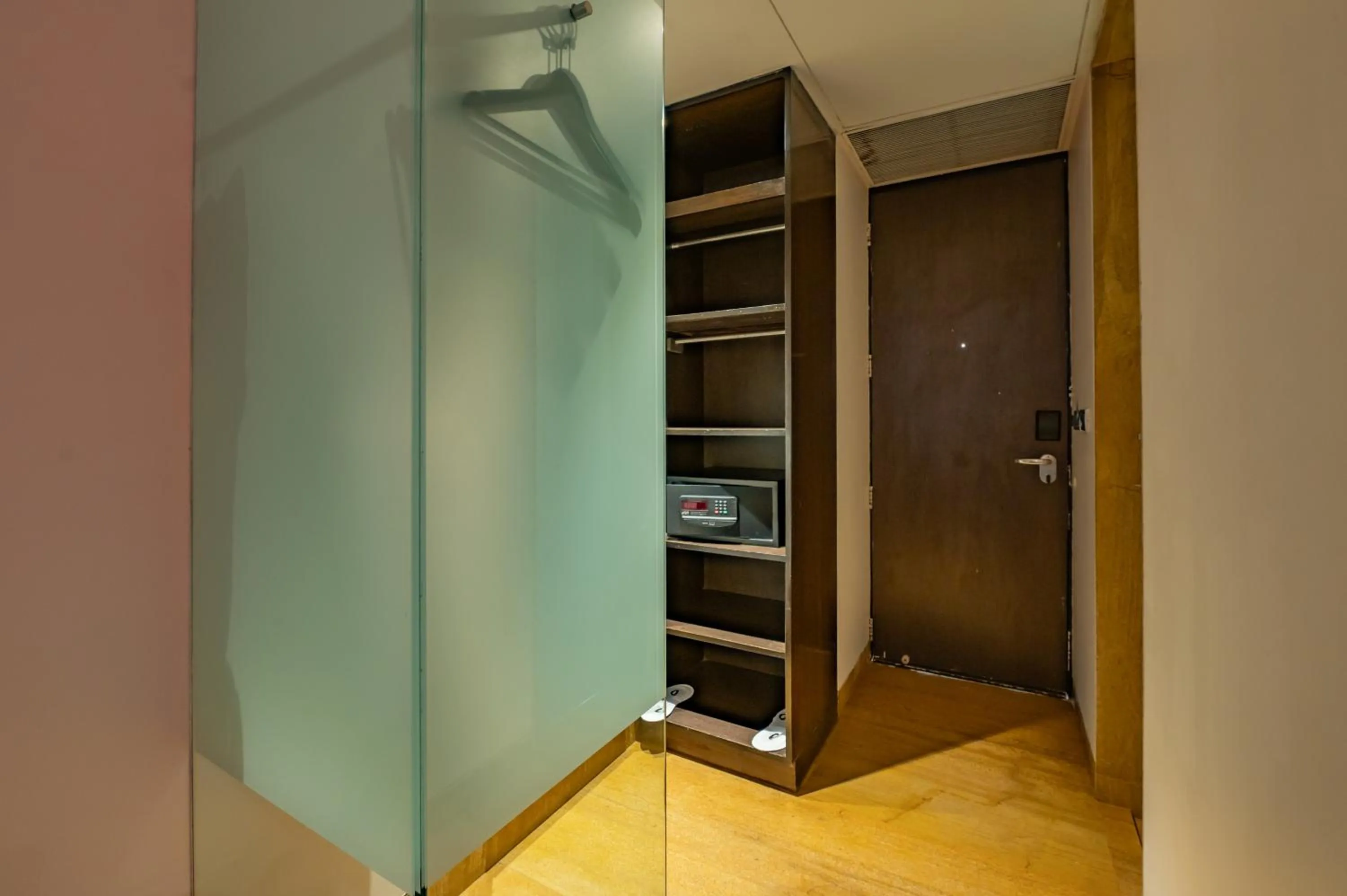 wardrobe in O Hotel Goa, Candolim Beach