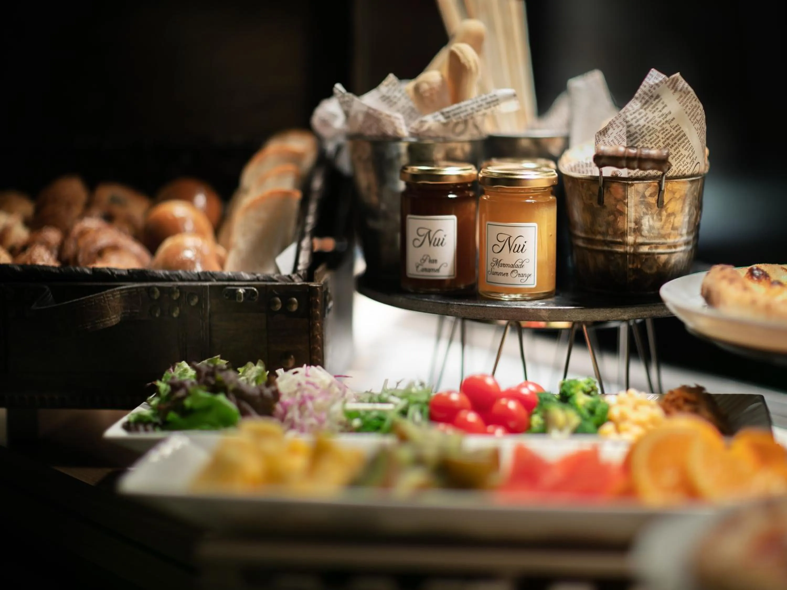 Buffet breakfast in Nagoya Kanko Hotel