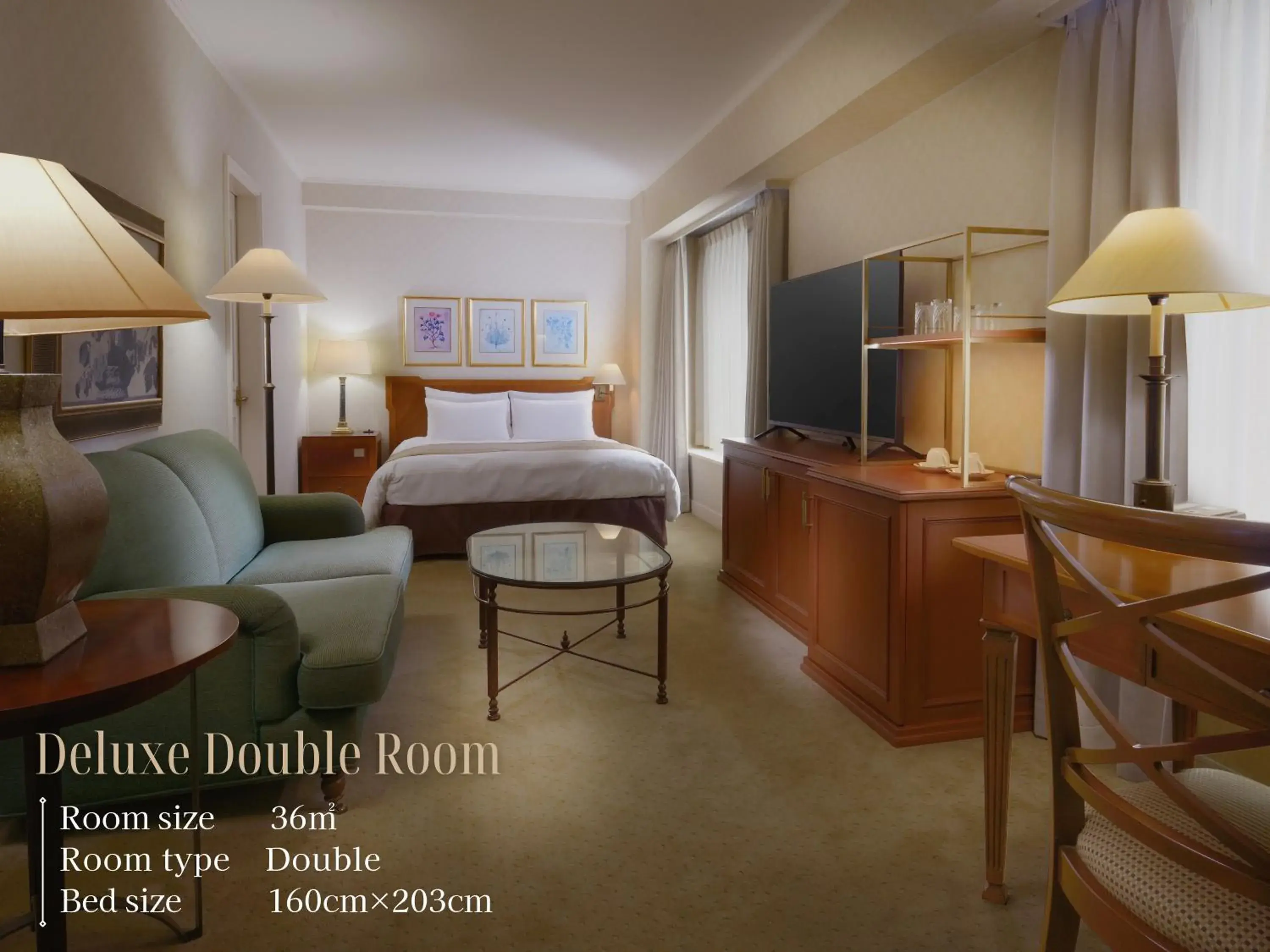 Deluxe Double Room 36sqm - single occupancy - Non-Smoking in Nagoya Kanko Hotel Deluxe Double Room 36sqm - single occupancy - Non-Smoking in Nagoya Kanko Hotel