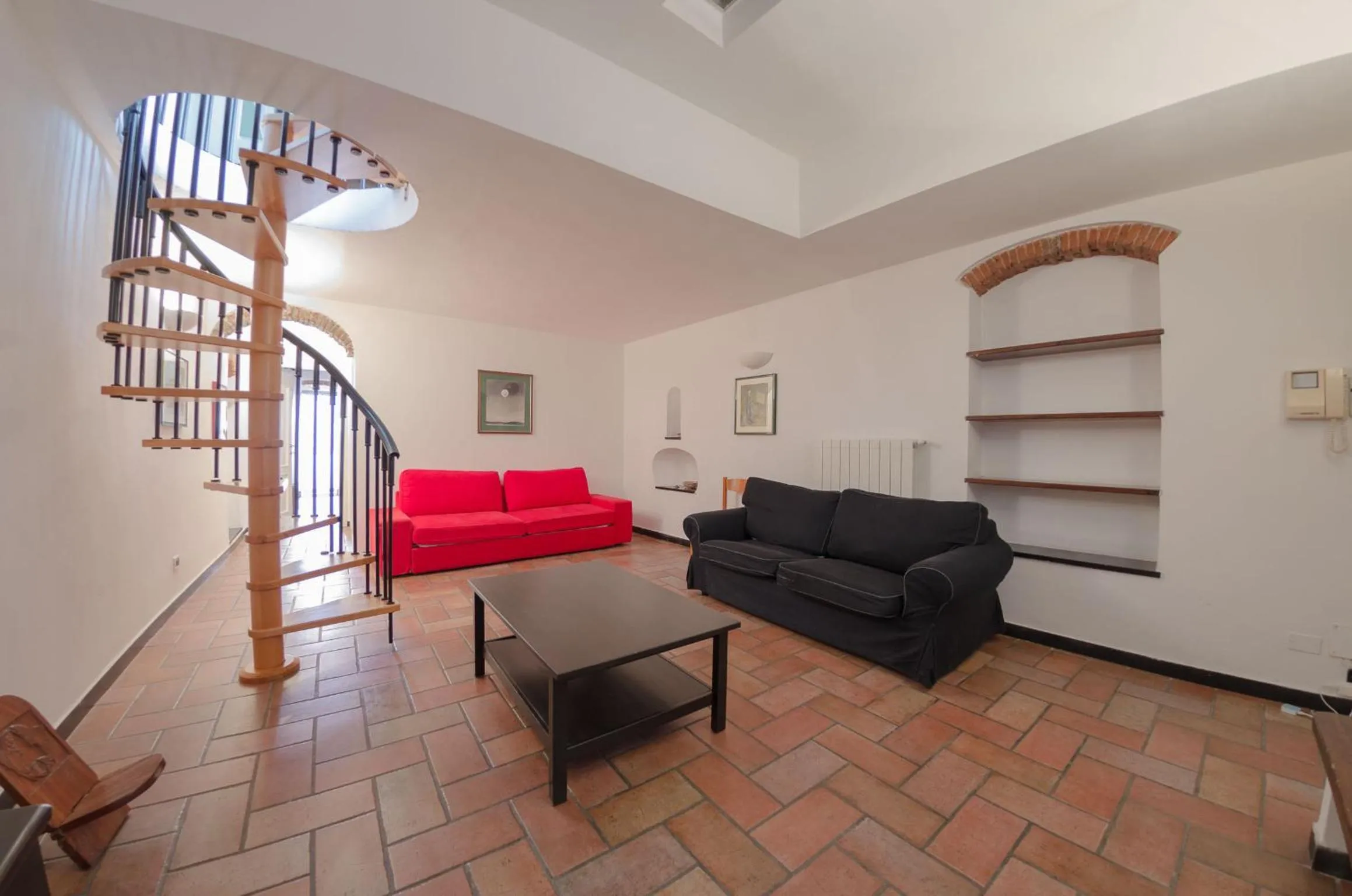 Seating area in Casa del Sole