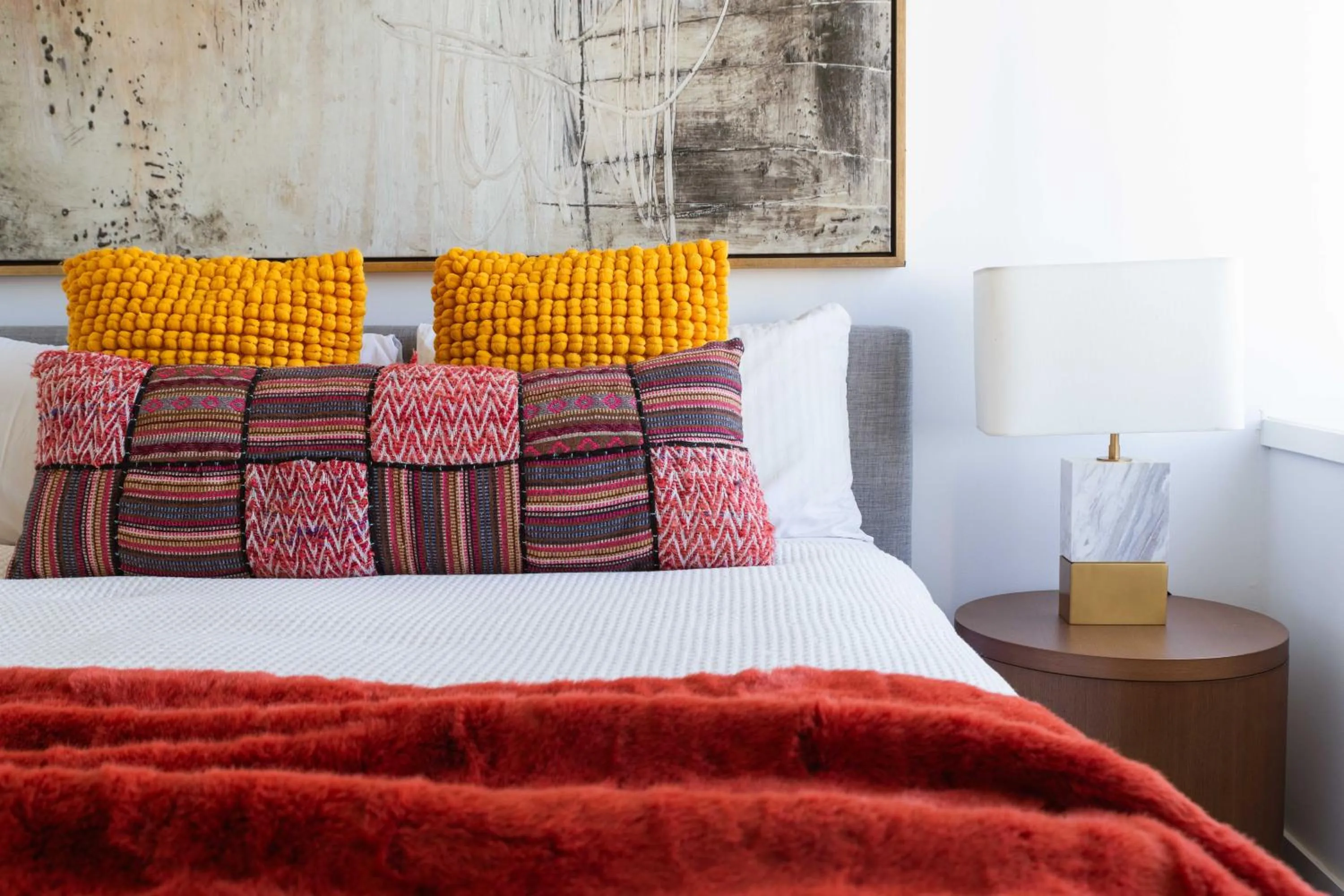 Bedroom, Bed in Horizons Holiday Apartments - OFFICIAL