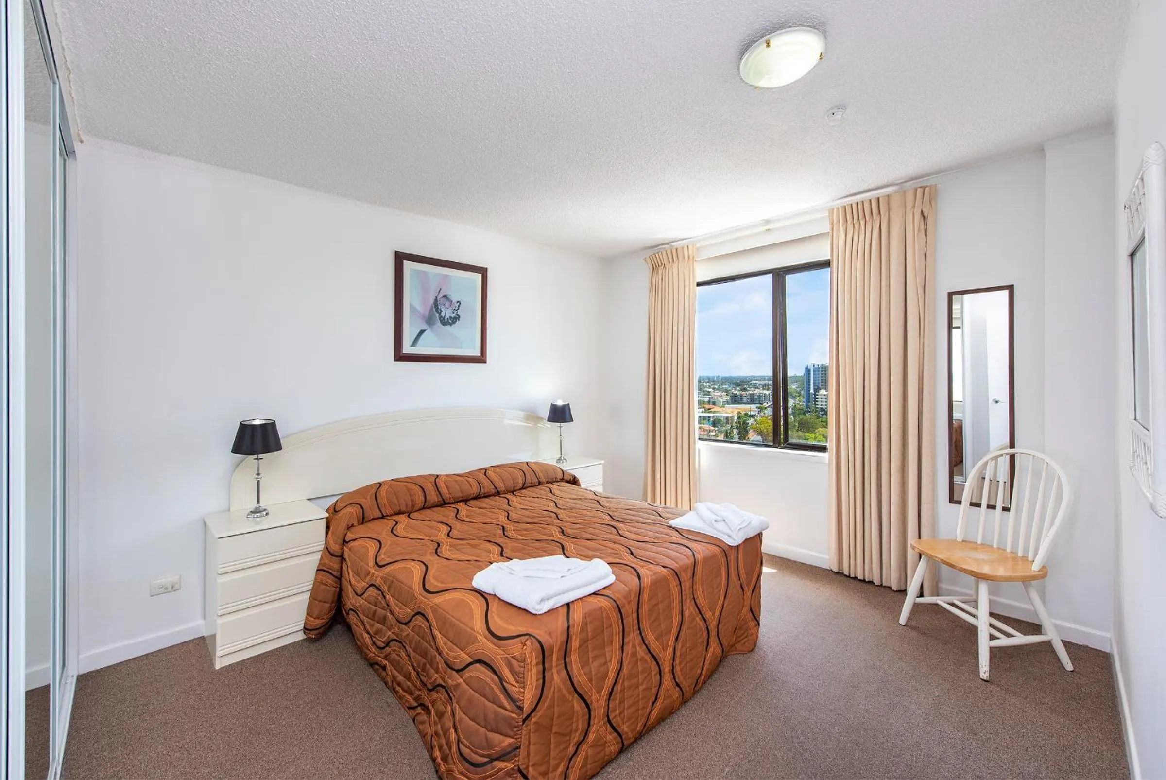 Bedroom, Bed in Horizons Holiday Apartments - OFFICIAL